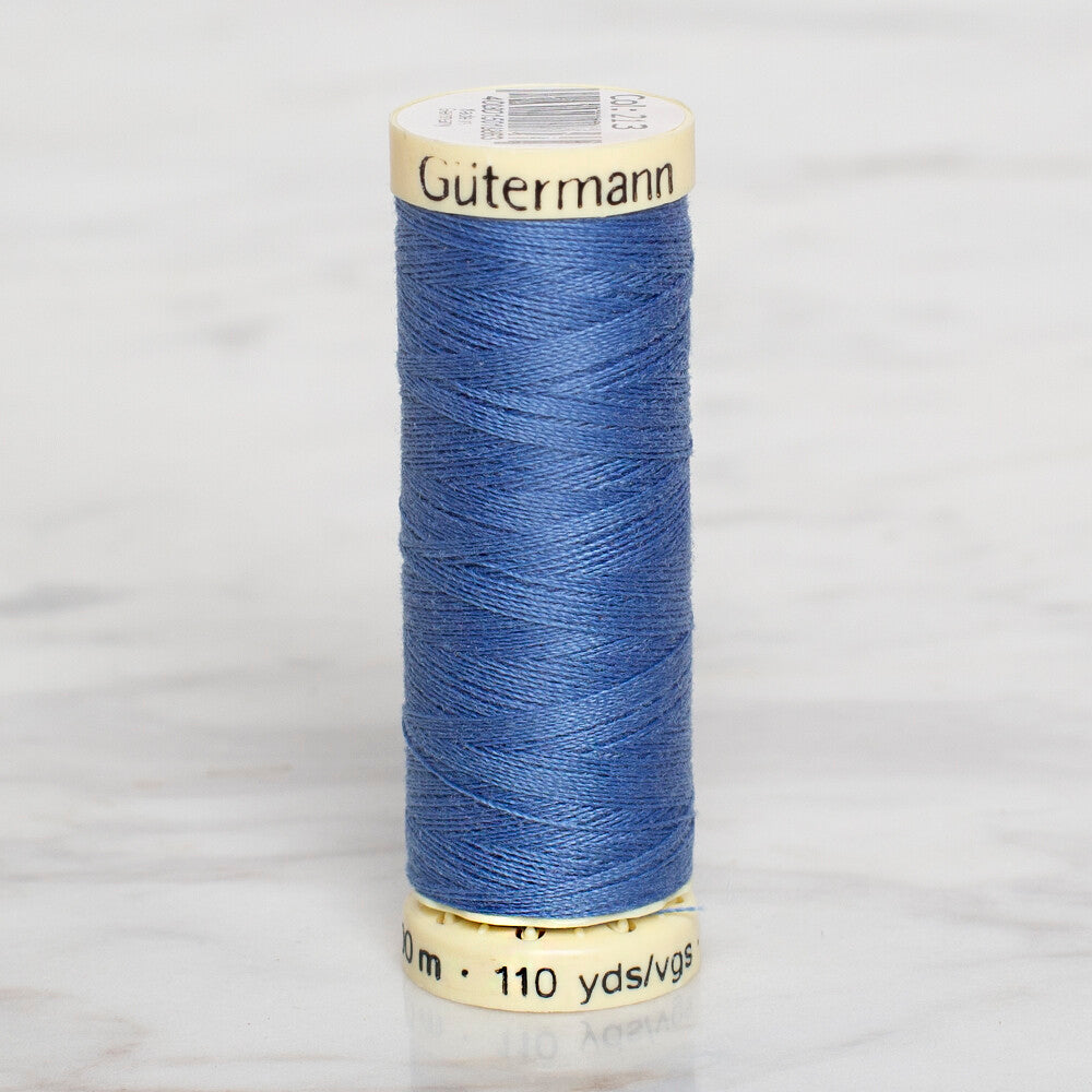 Gütermann Sewing Thread, 100m, Blue - 213