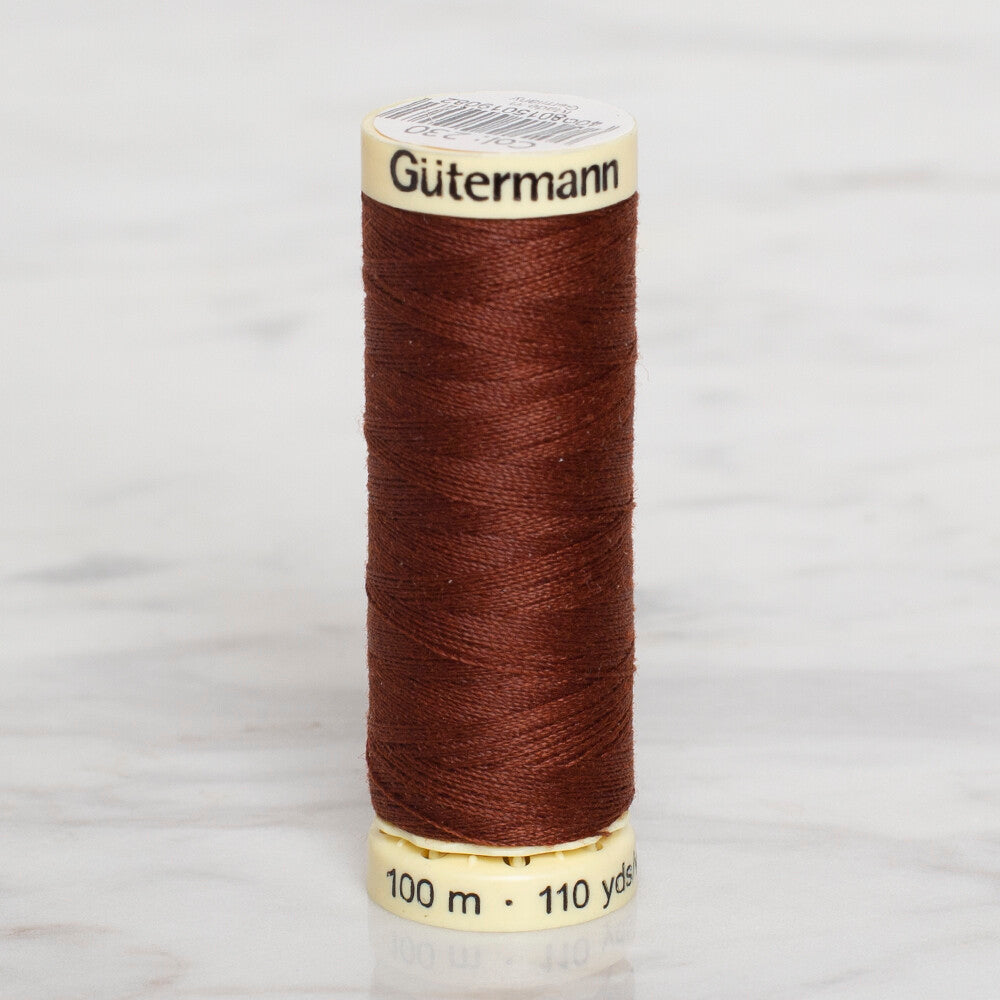 Gütermann Sewing Thread, 100m, Claret - 230