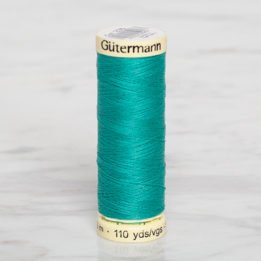 Gütermann Sewing Thread, 100m, Green - 235