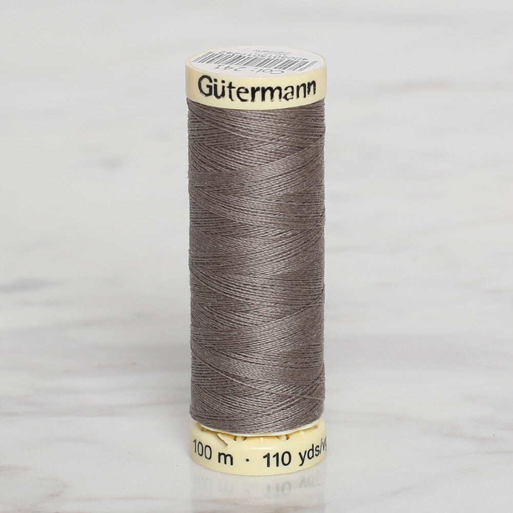 Gütermann Sewing Thread, 100m, Khaki Green - 241