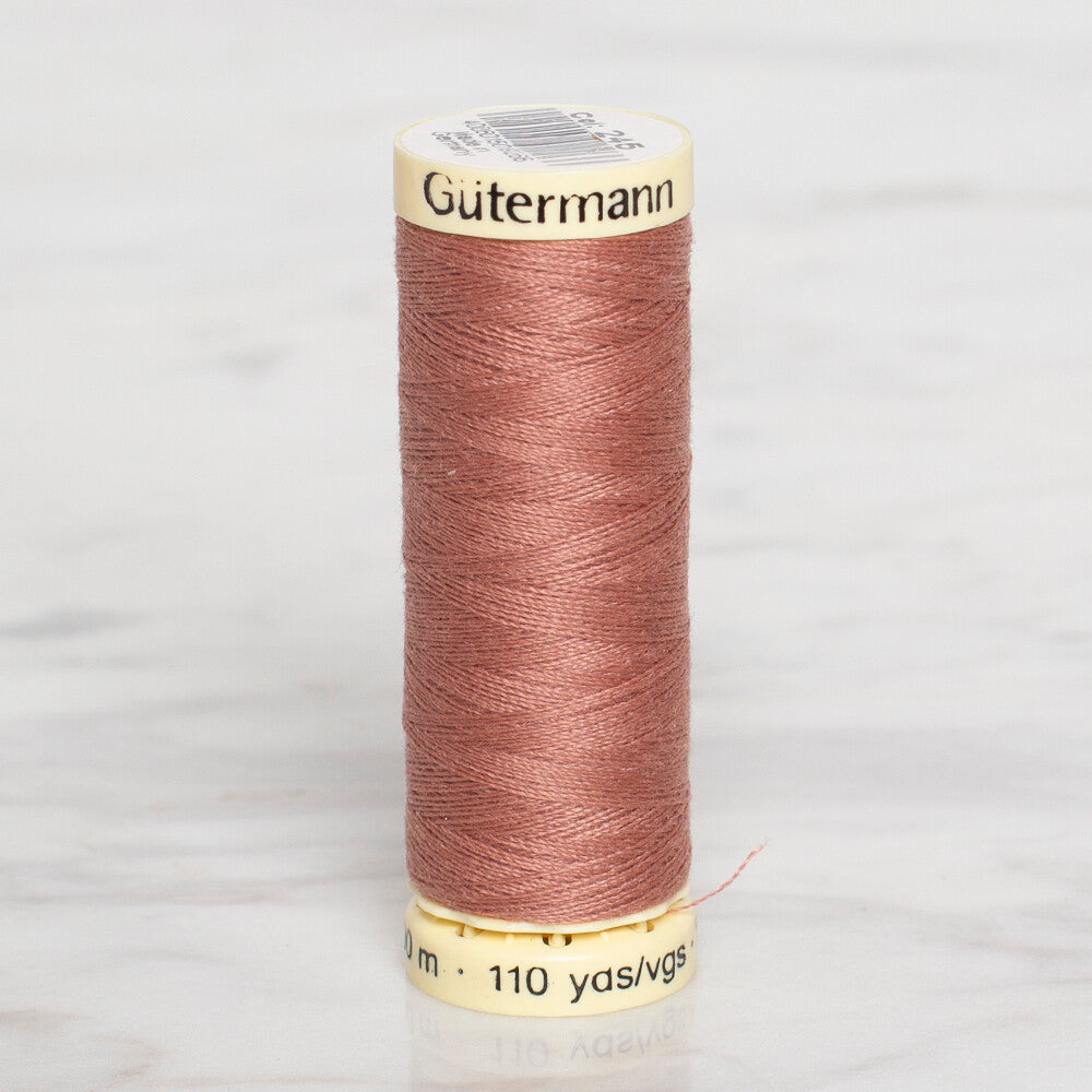 Gütermann Sewing Thread, 100m, Brown - 245