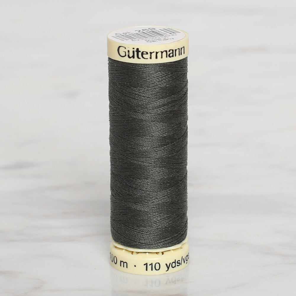 Gütermann Sewing Thread, 100m, Navy Green - 269