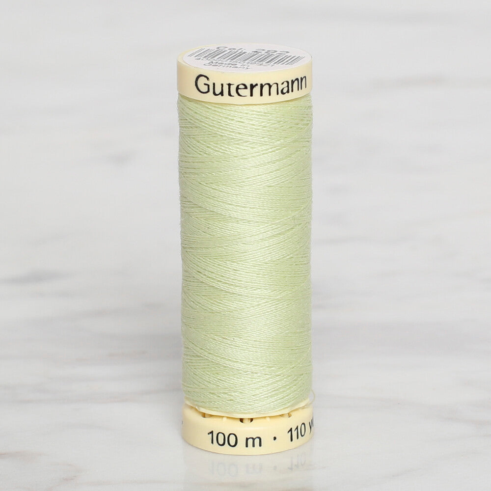 Gütermann Sewing Thread, 100m, Light Green - 292