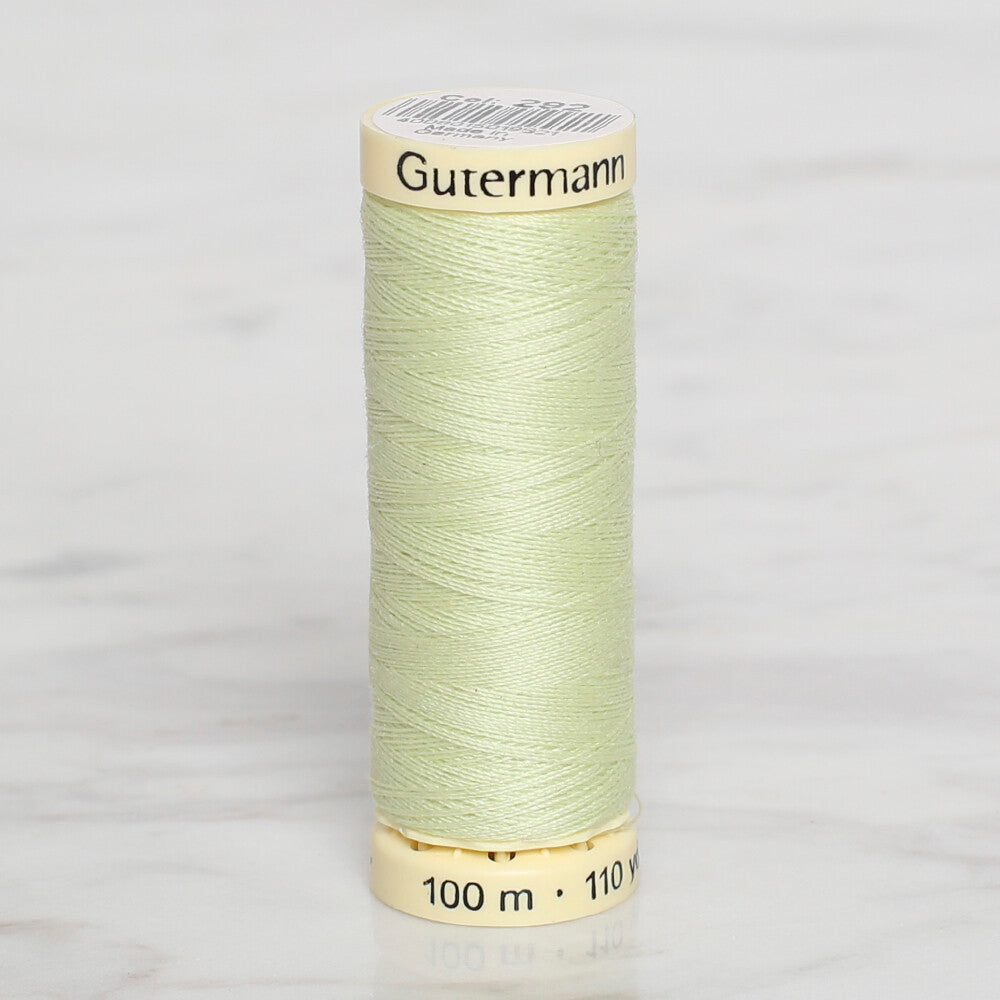 Gütermann Sewing Thread, 100m, Light Green - 292