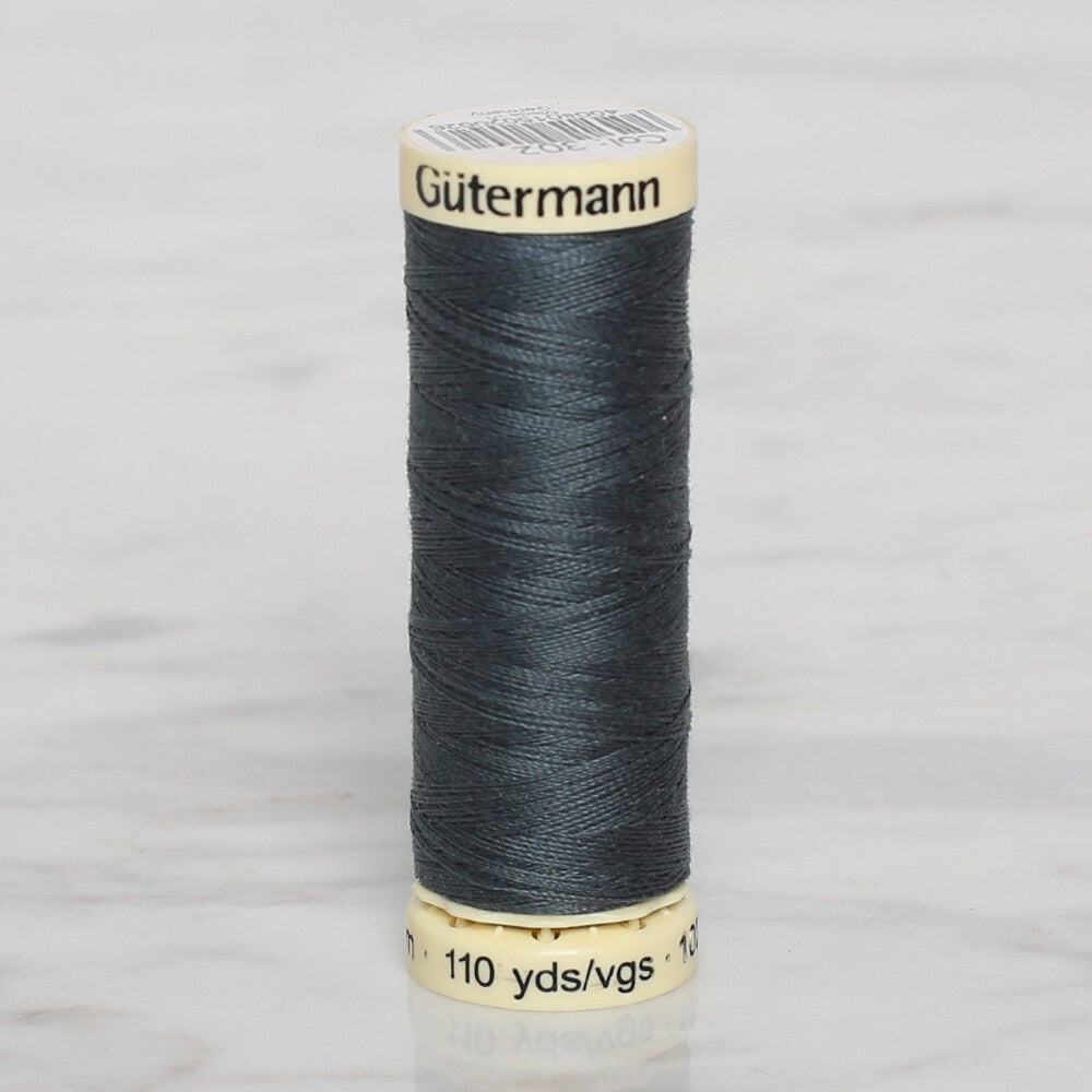 Gütermann Sewing Thread, 100m, Green - 302
