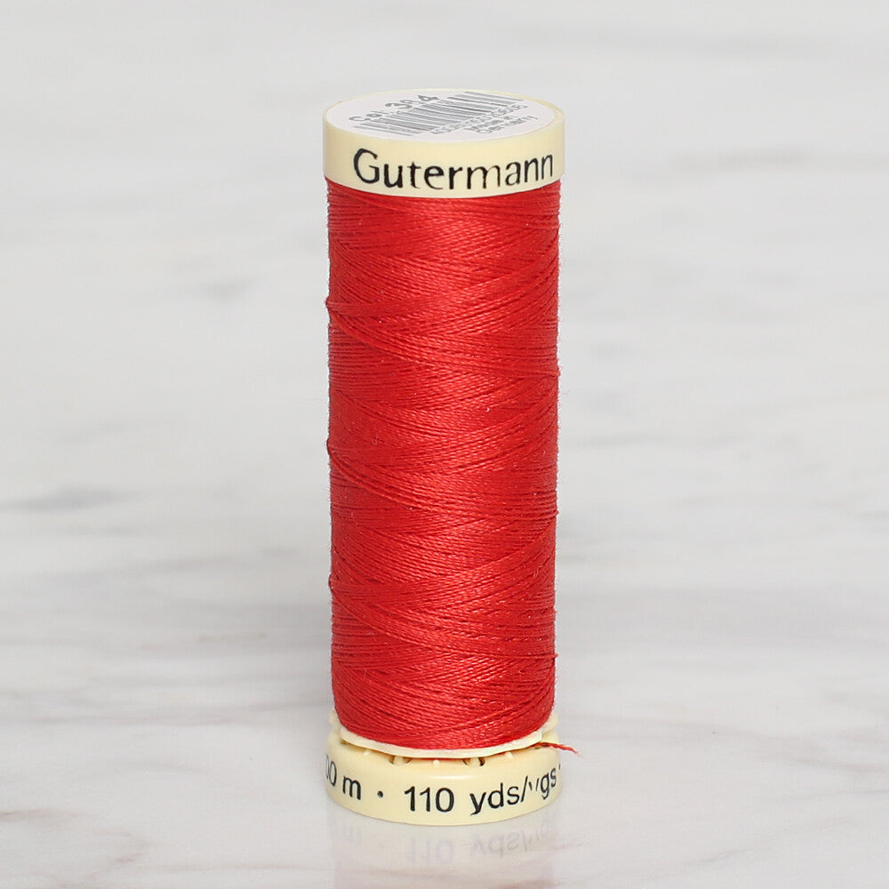 Gütermann Sewing Thread, 100m, Red - 364