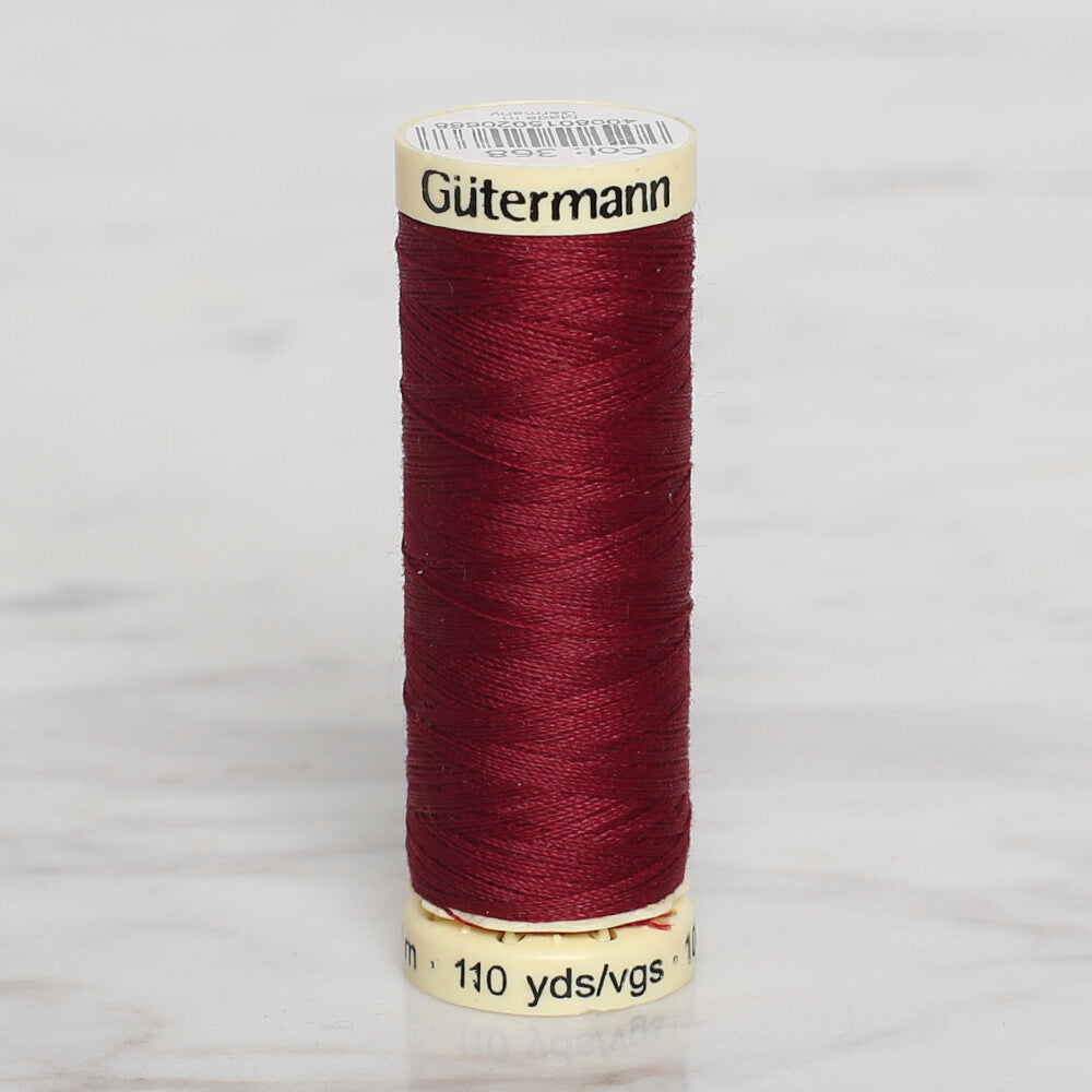 Gütermann Sewing Thread, 100m, Claret - 368