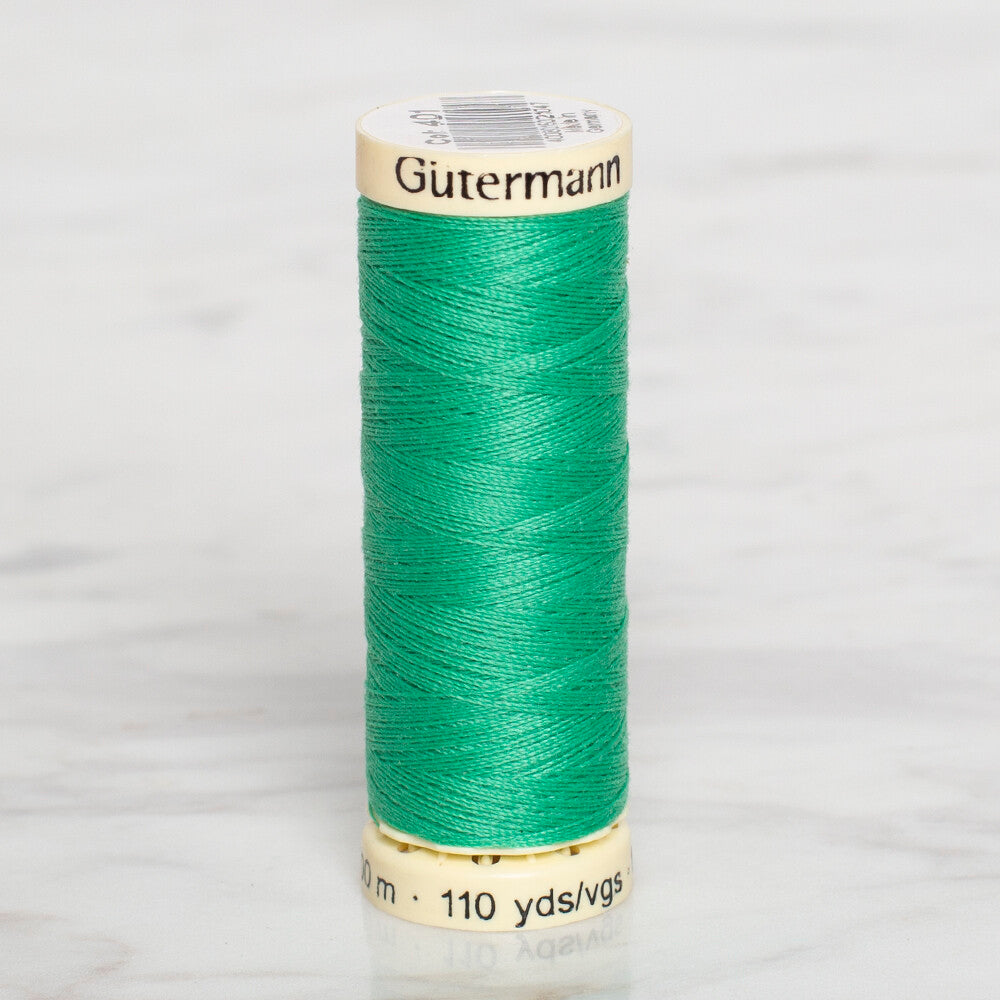 Gütermann Sewing Thread, 100m, Green - 401