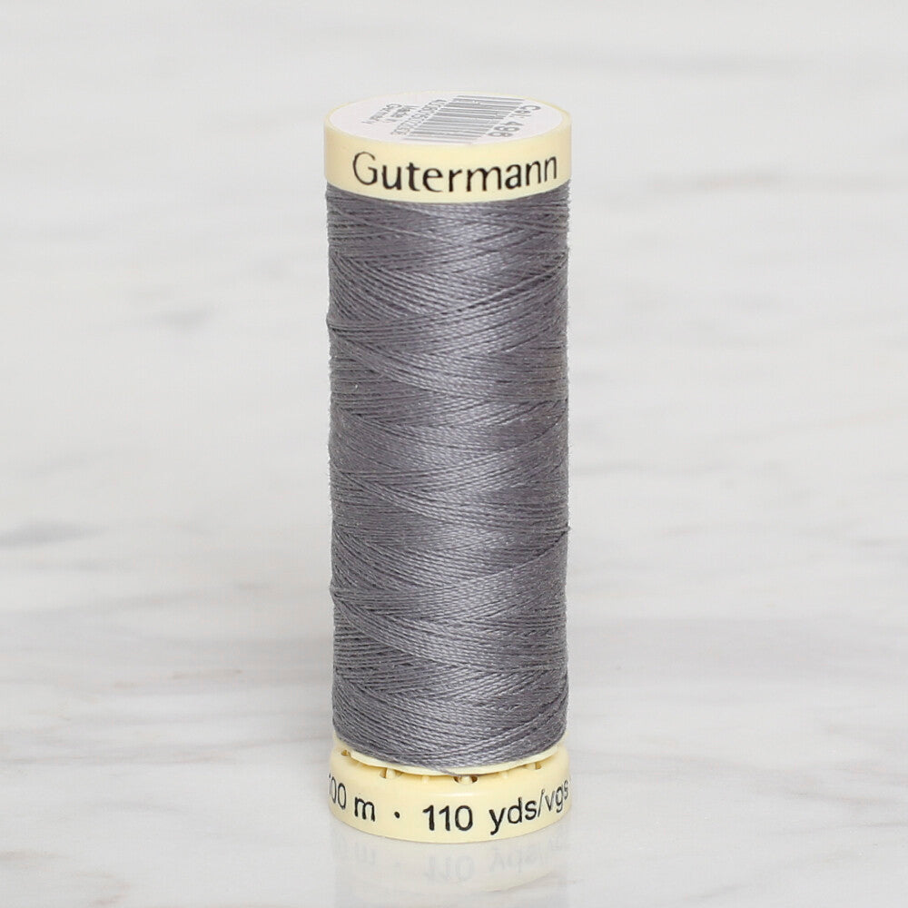Gütermann Sewing Thread, 10m, Grey - 496