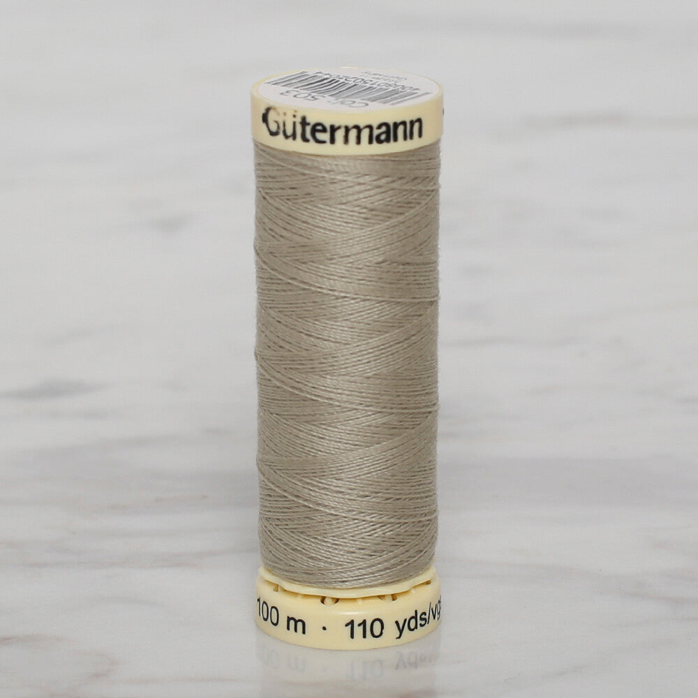Gütermann Sewing Thread, 100m, Reseda Green - 503