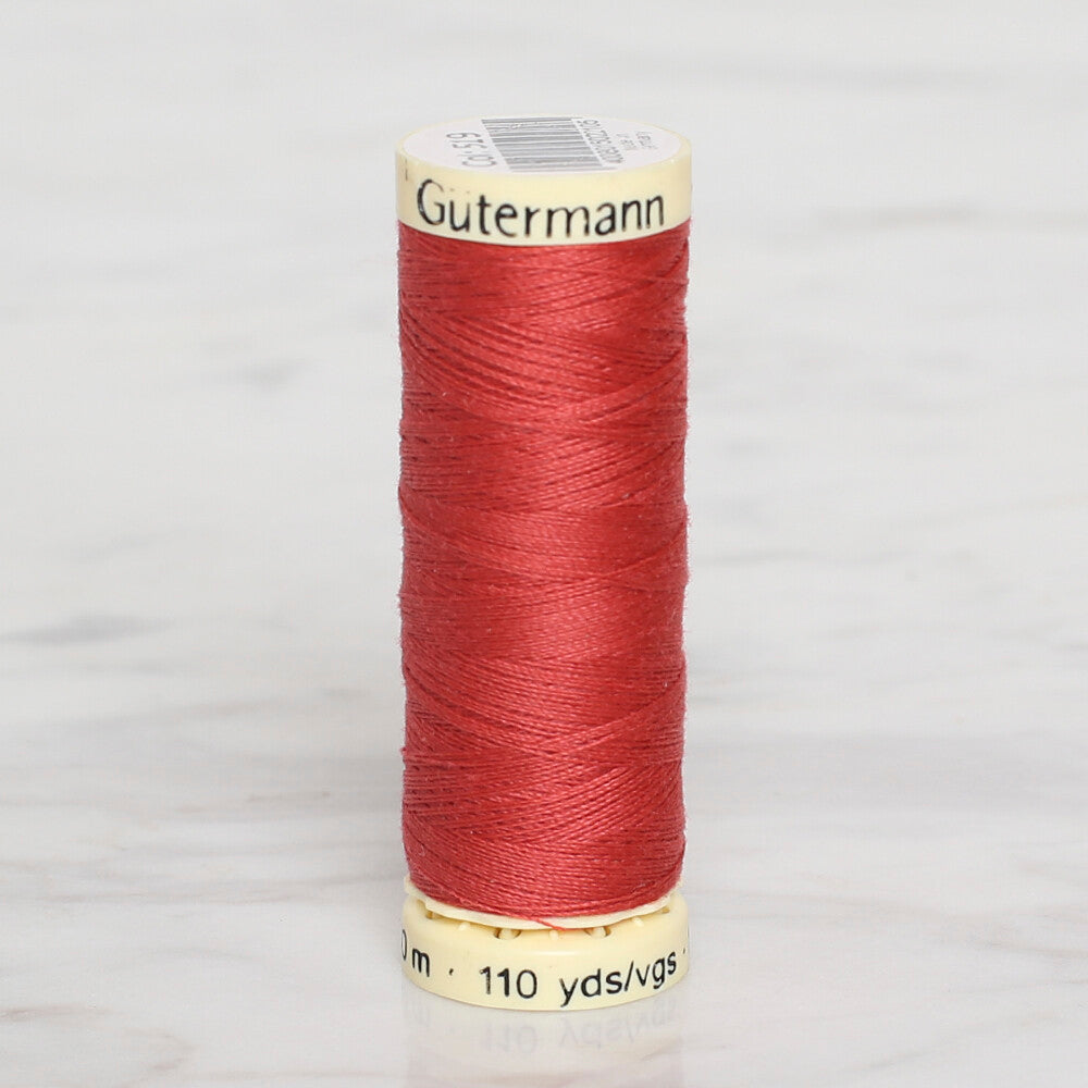 Gütermann Sewing Thread, 100m, Red - 519