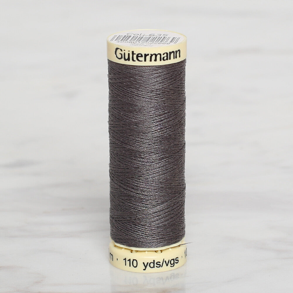 Gütermann Sewing Thread, 100m, Khaki - 635