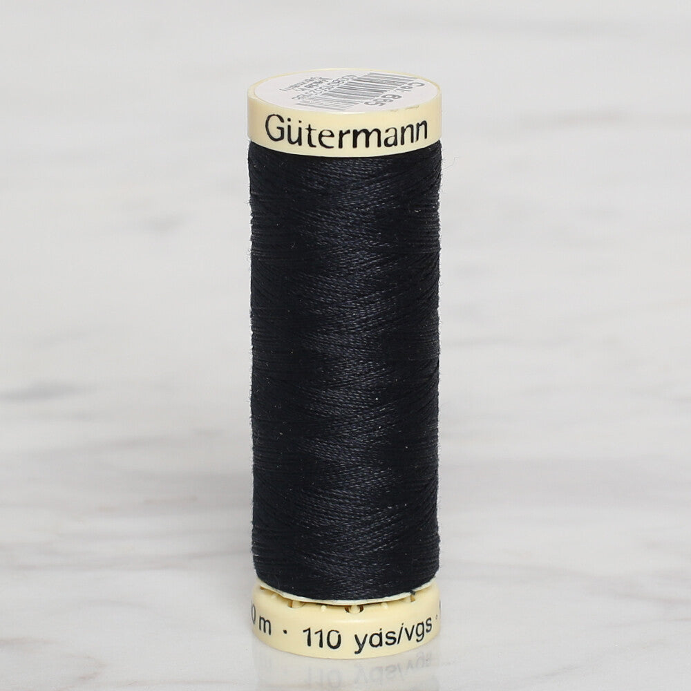 Gütermann Sewing Thread, 100m, Black - 665