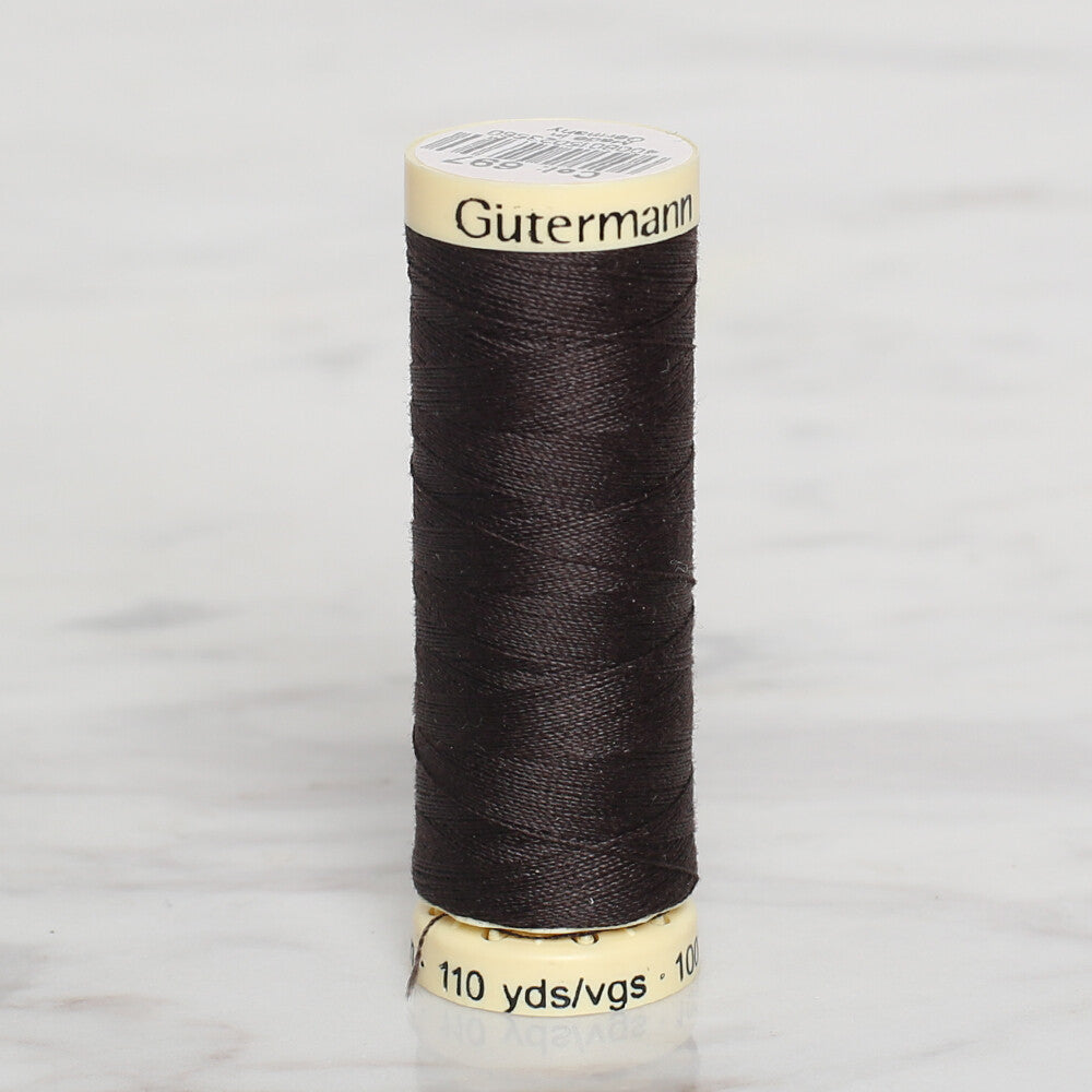 Gütermann Sewing Thread, 100m, Coffee - 697
