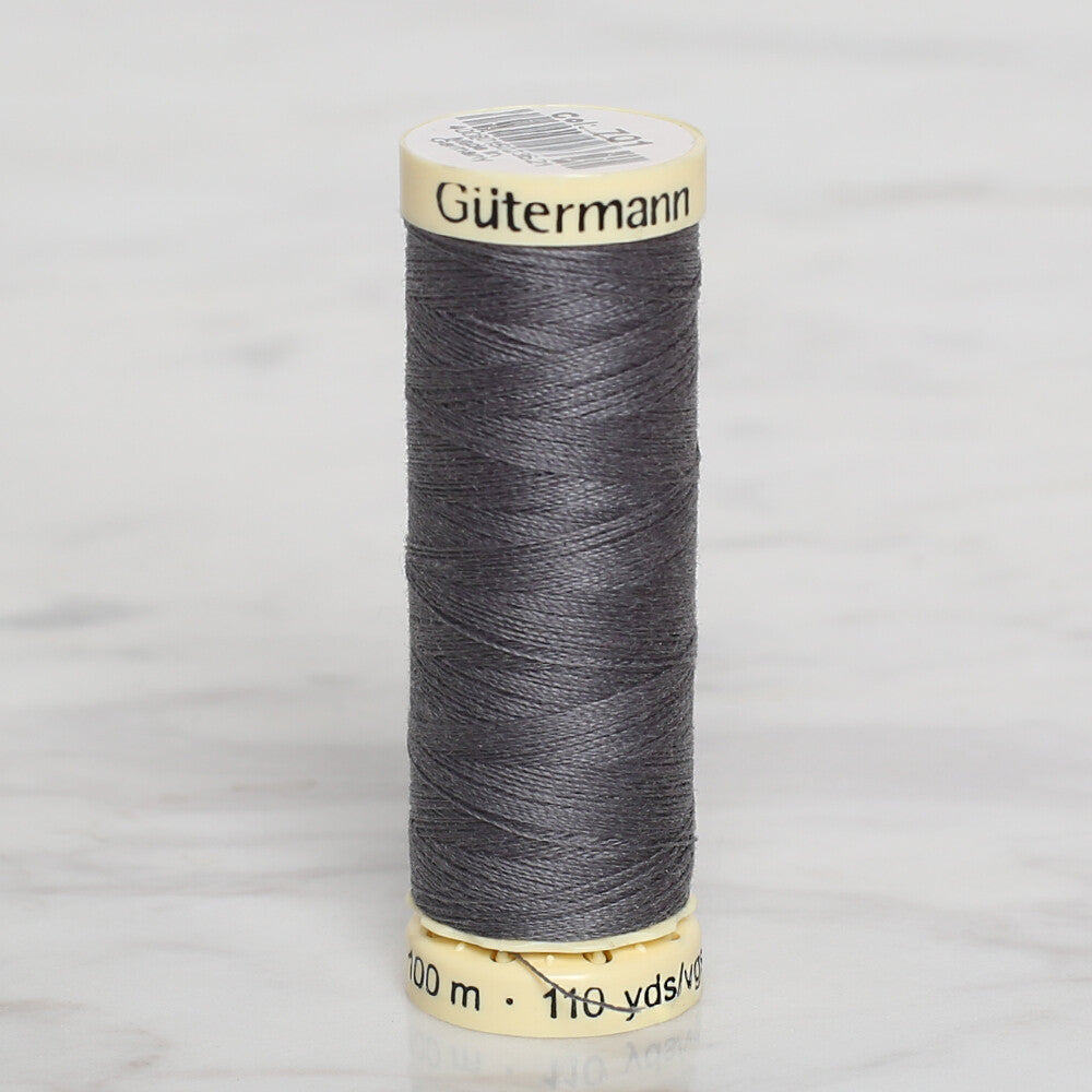Gütermann Sewing Thread, 100m, Dark Grey - 701