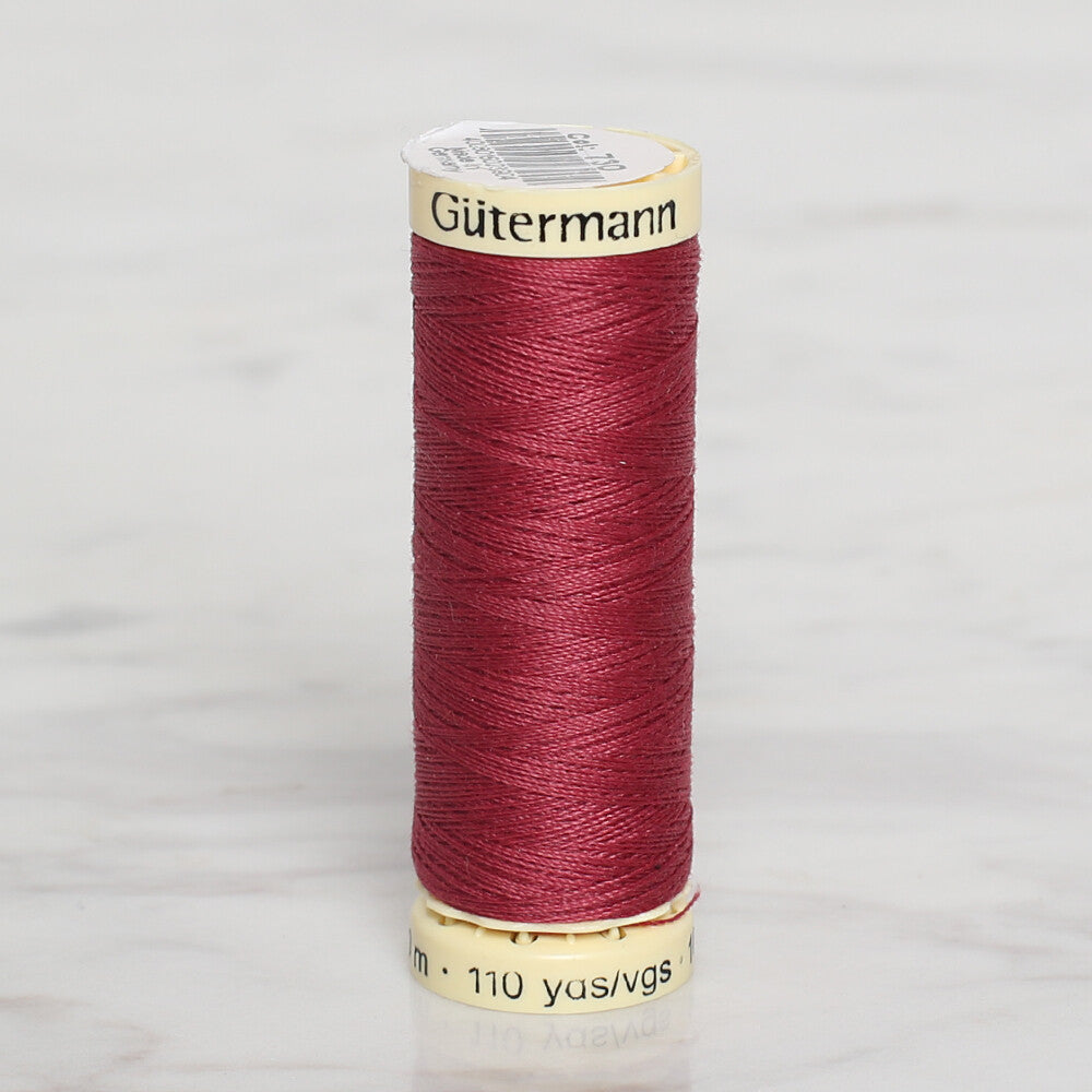 Gütermann Sewing Thread, 100m, Light Claret - 730