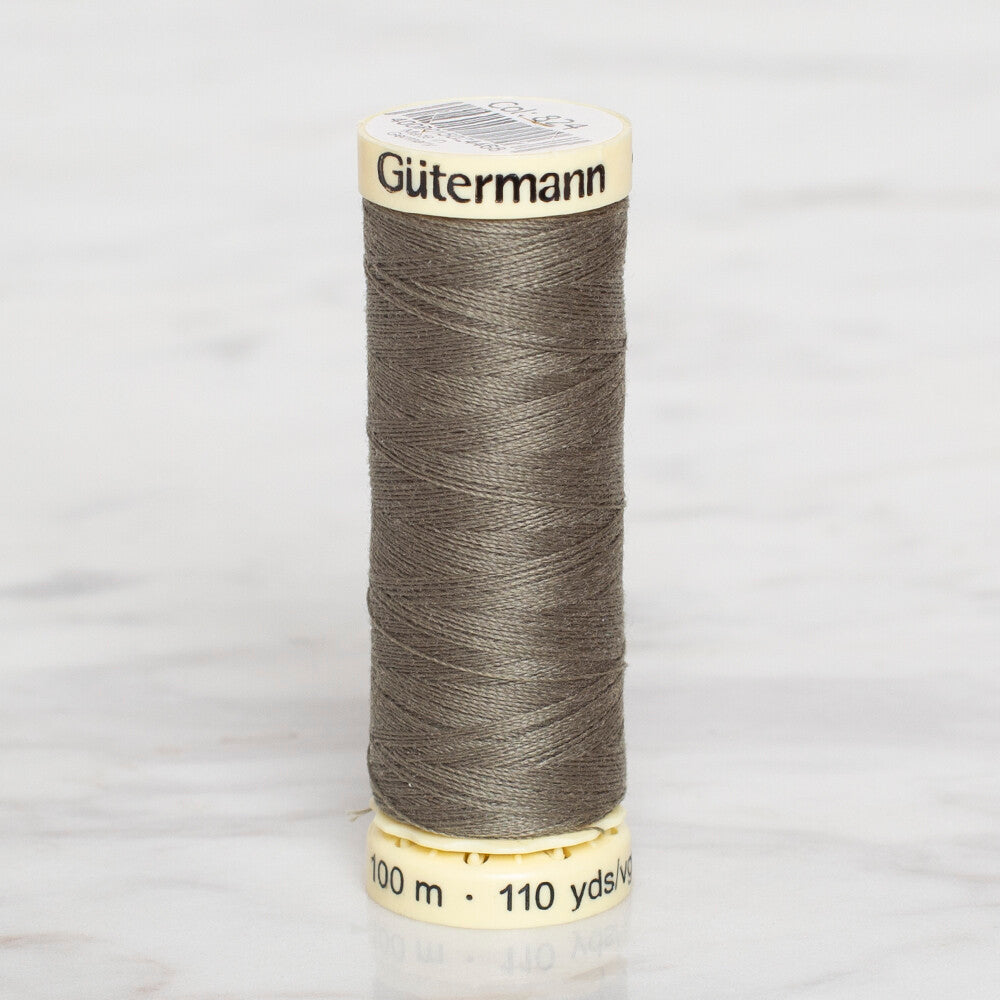 Gütermann Sewing Thread, 100m, Navy Green - 824