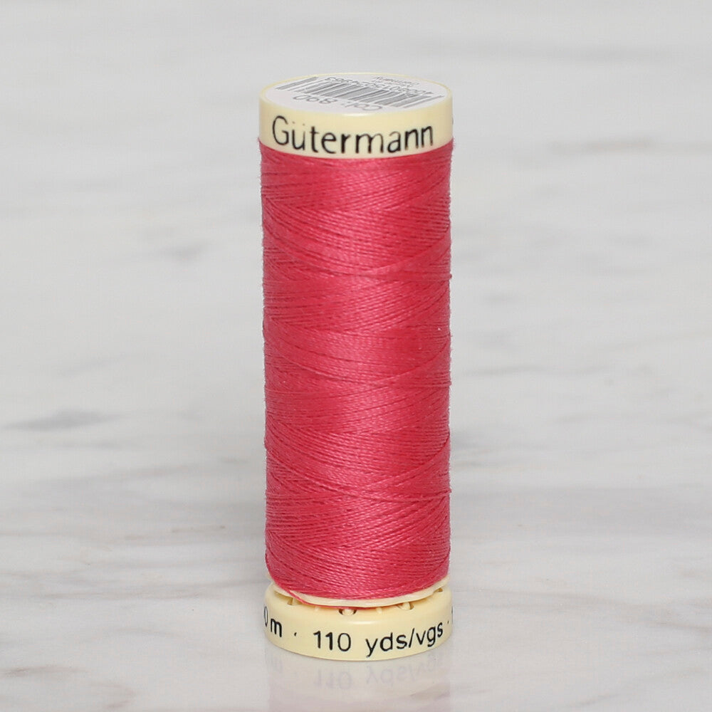 Gütermann Sewing Thread, 100m, Vermilion - 890