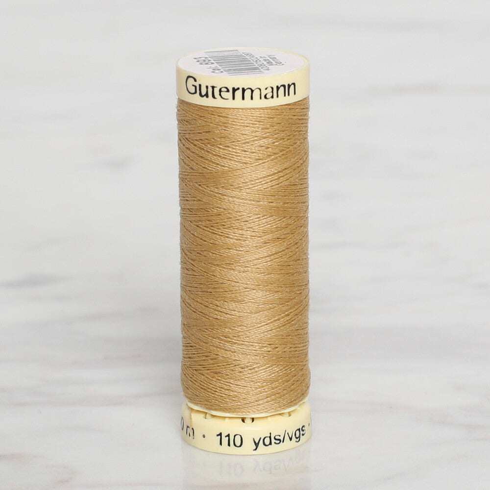 Gütermann Sewing Thread, 100m, Mustard - 893