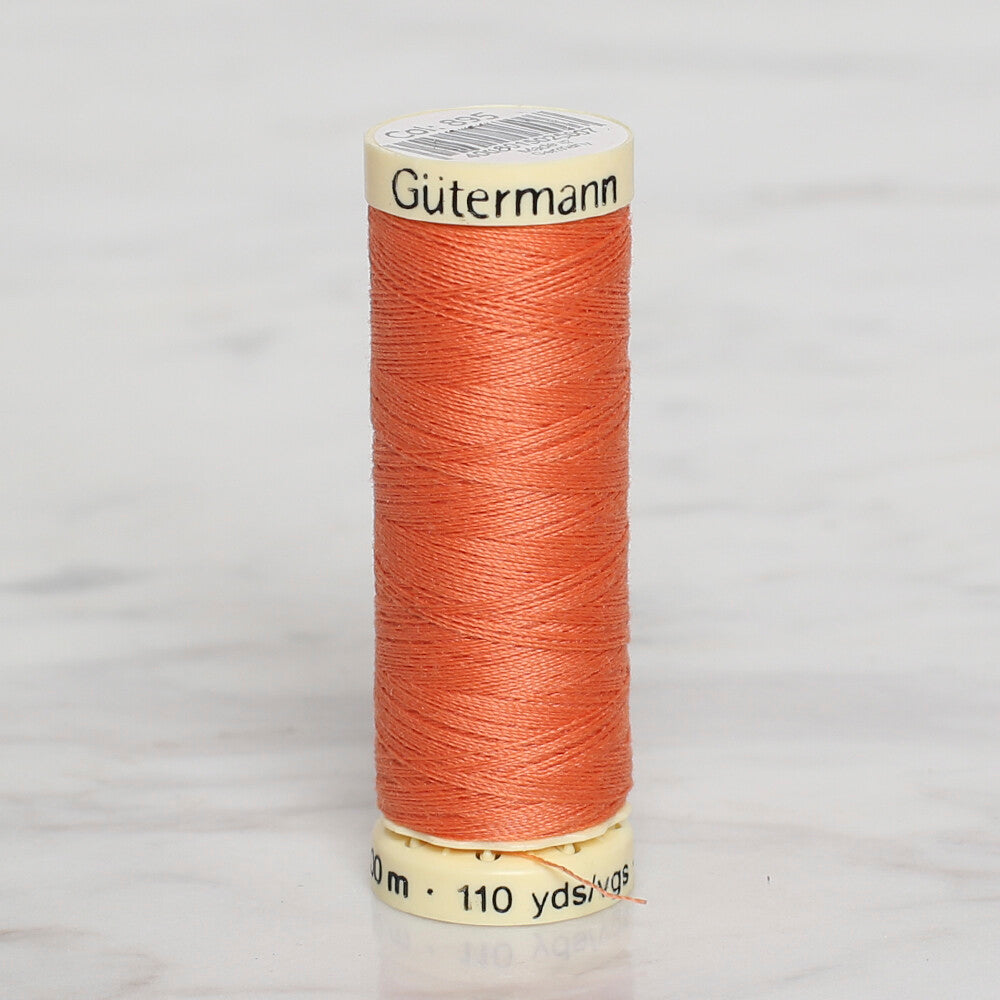 Gütermann Sewing Thread, 100m, Orange  - 895