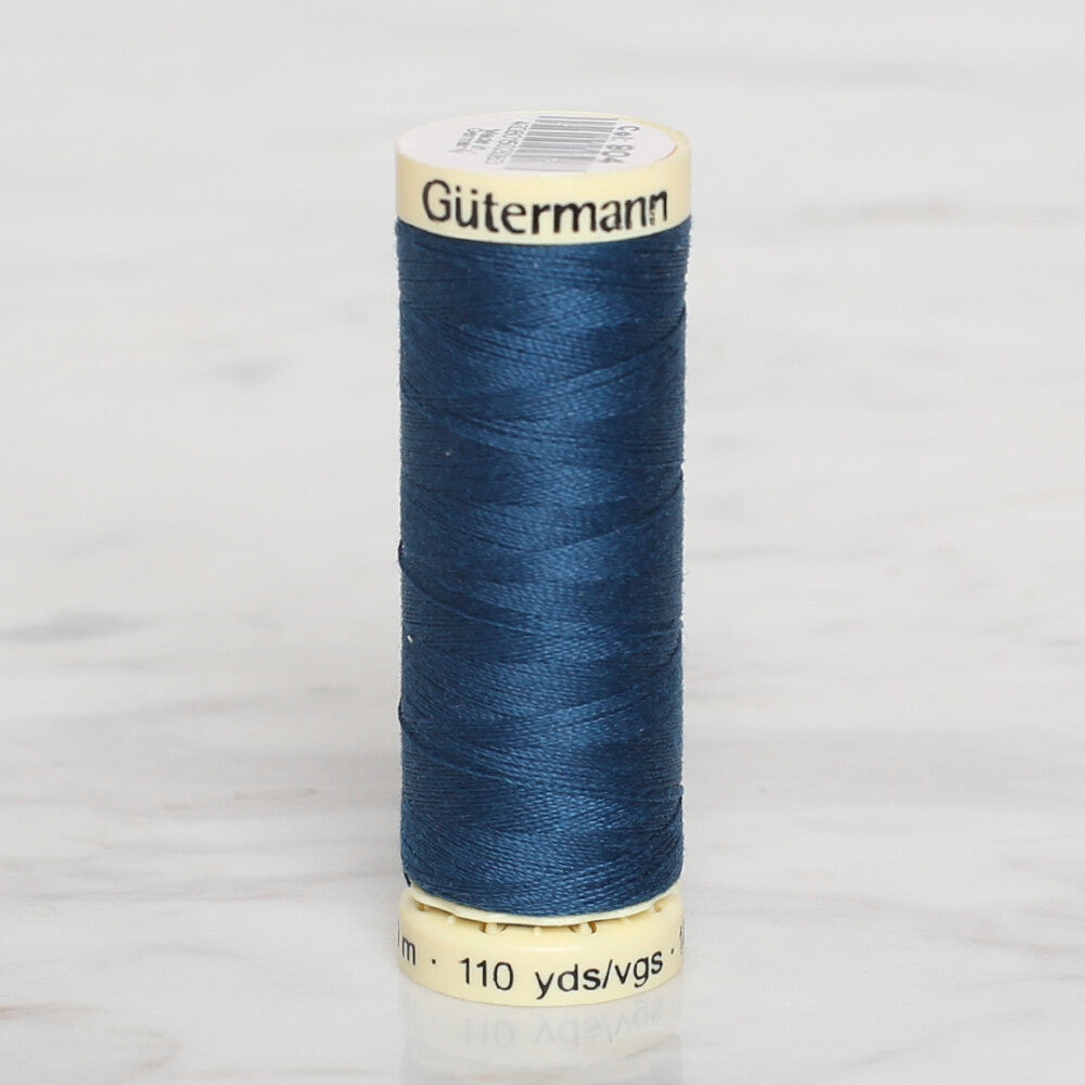 Gütermann Sewing Thread, 100m, Petrol Blue - 904