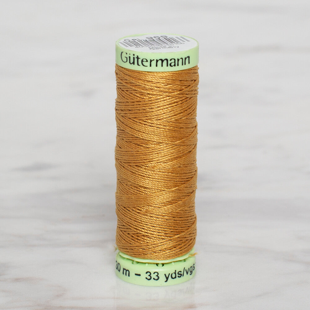 Gütermann Sewing Thread, 30m, Mustard - 968