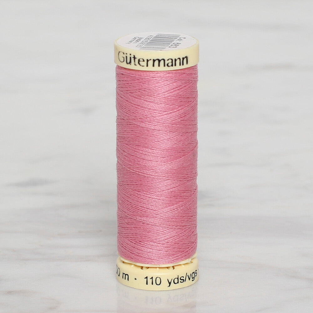Gütermann Sewing Thread, 100m, Dark Pink - 663