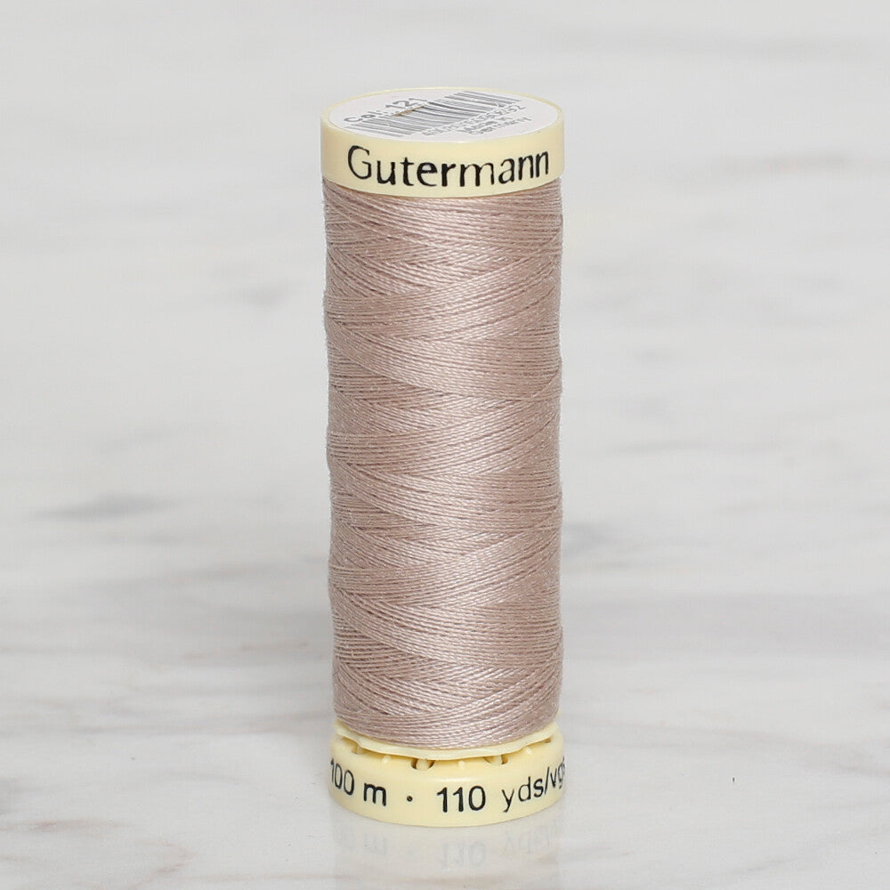 Gütermann Sewing Thread, 30m, Beige  - 121