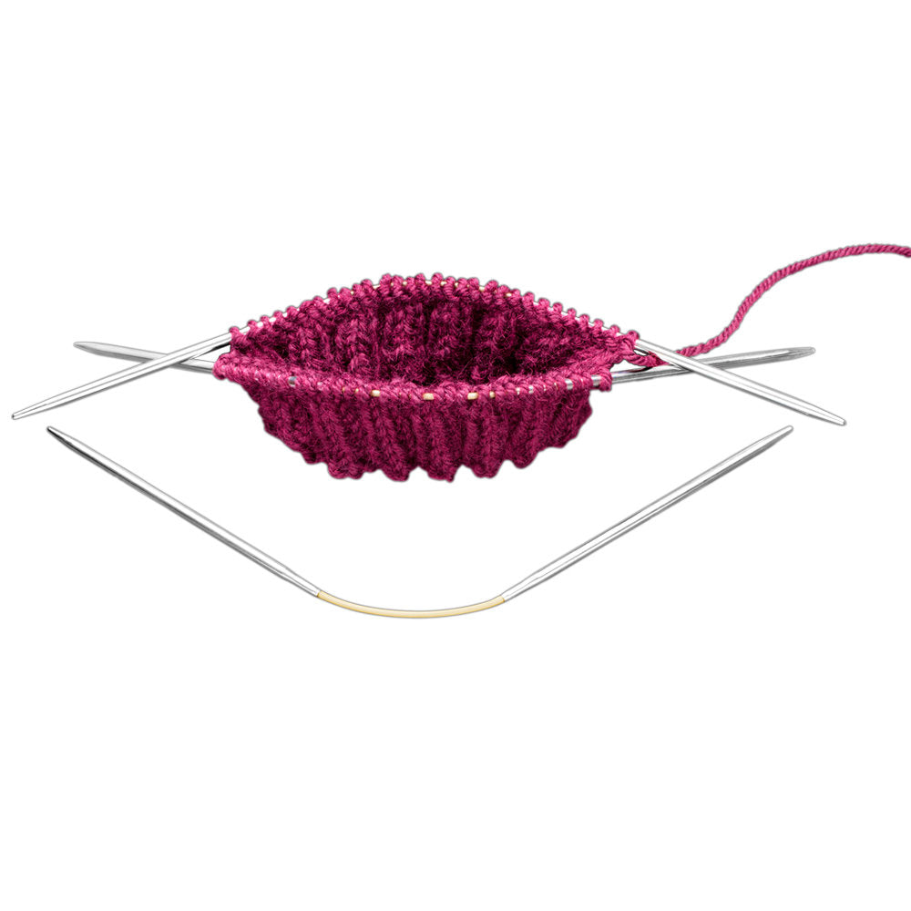 Addi CrasyTrio 2 Mm 21 Cm Flexible Sock Knitting Needles, Set of 3 - 160-2