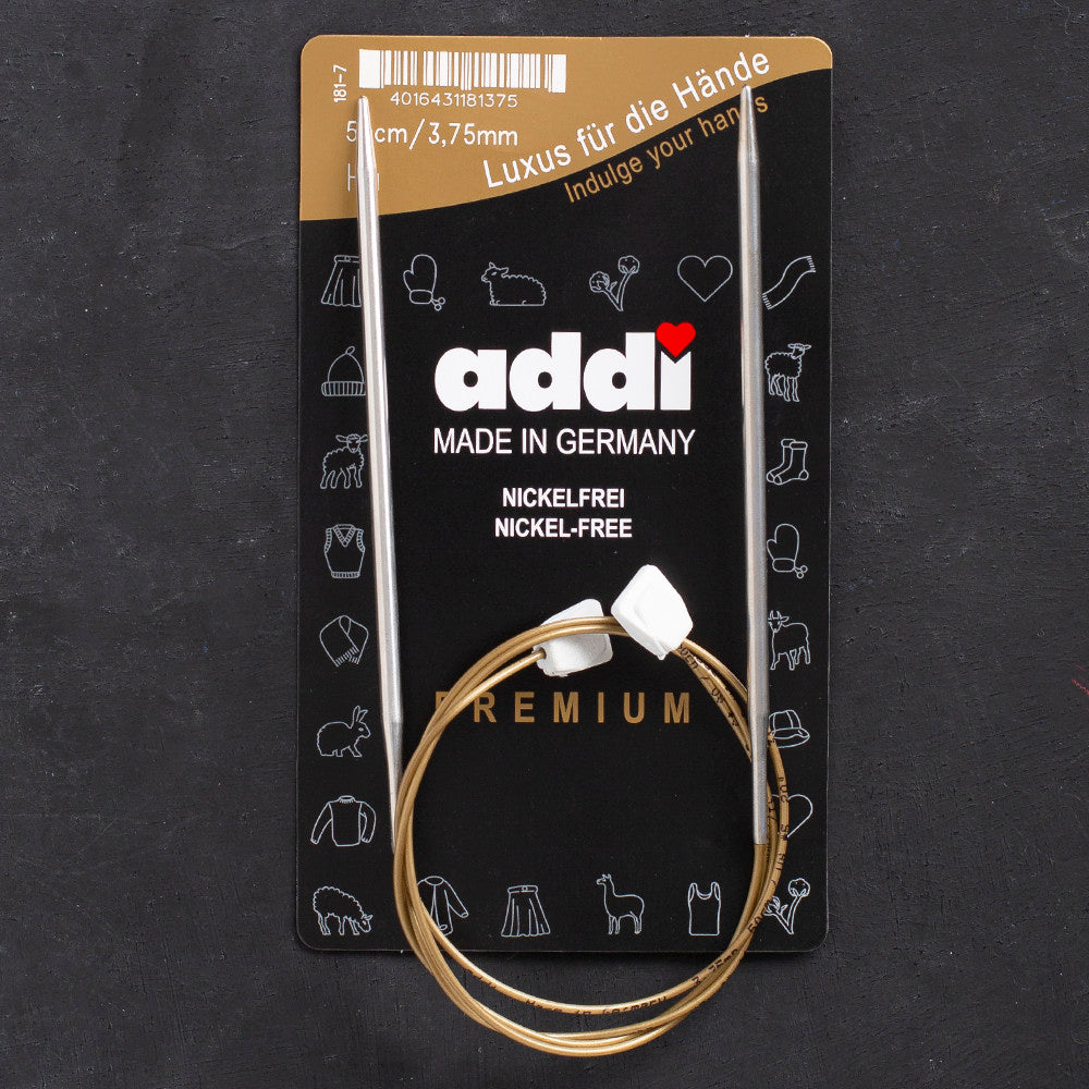 Addi 3.75mm 50cm Flexi-Bel Knitting Needle - 181-7