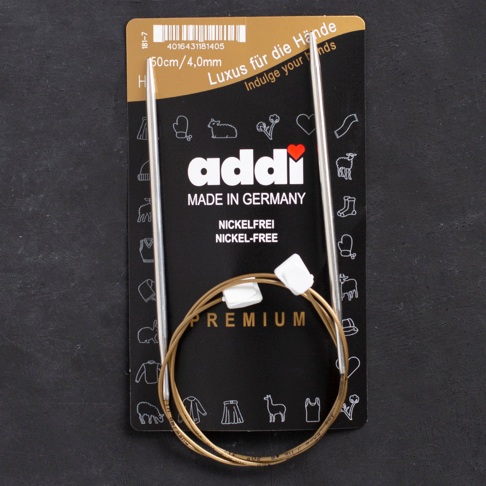 Addi 4mm 50cm Flexi-Bel Knitting Needle - 181-7