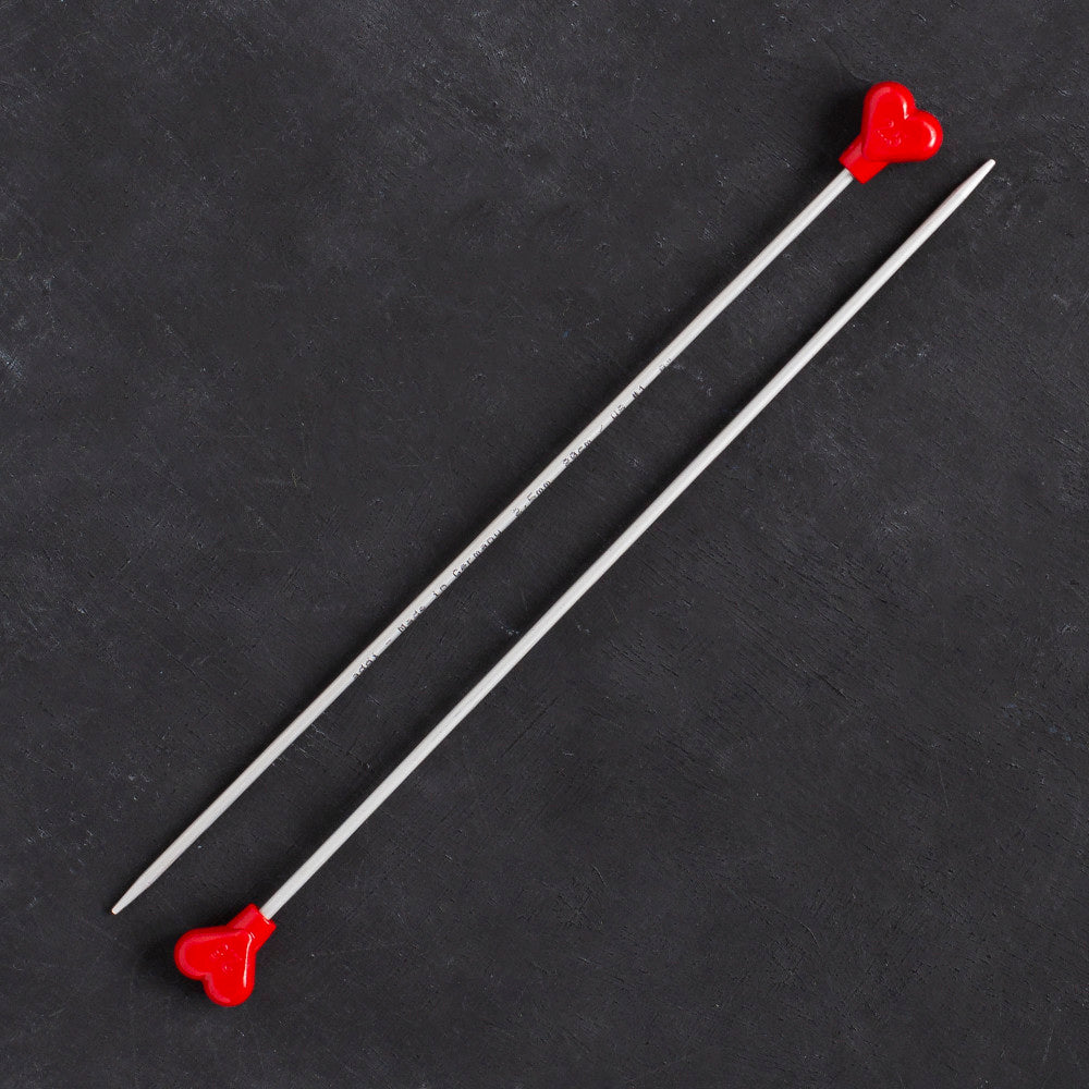 Addi 2.5 mm 20 cm Jacket Knitting Needles, Aluminium - 200-7/20/2.5