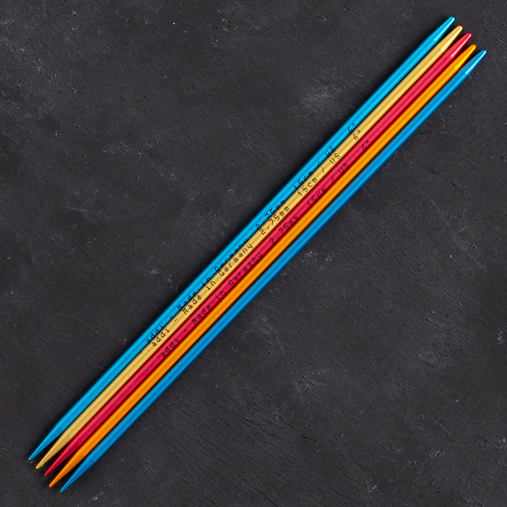 Addi Colibri 2.75mm 15cm Double-pointed Needles - 204-7