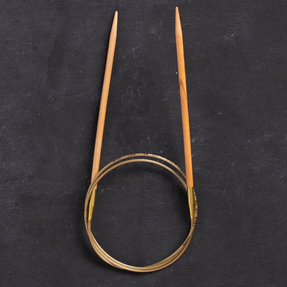 Addi Olive Wood 4mm 80cm Circular Knitting Needles - 575-7