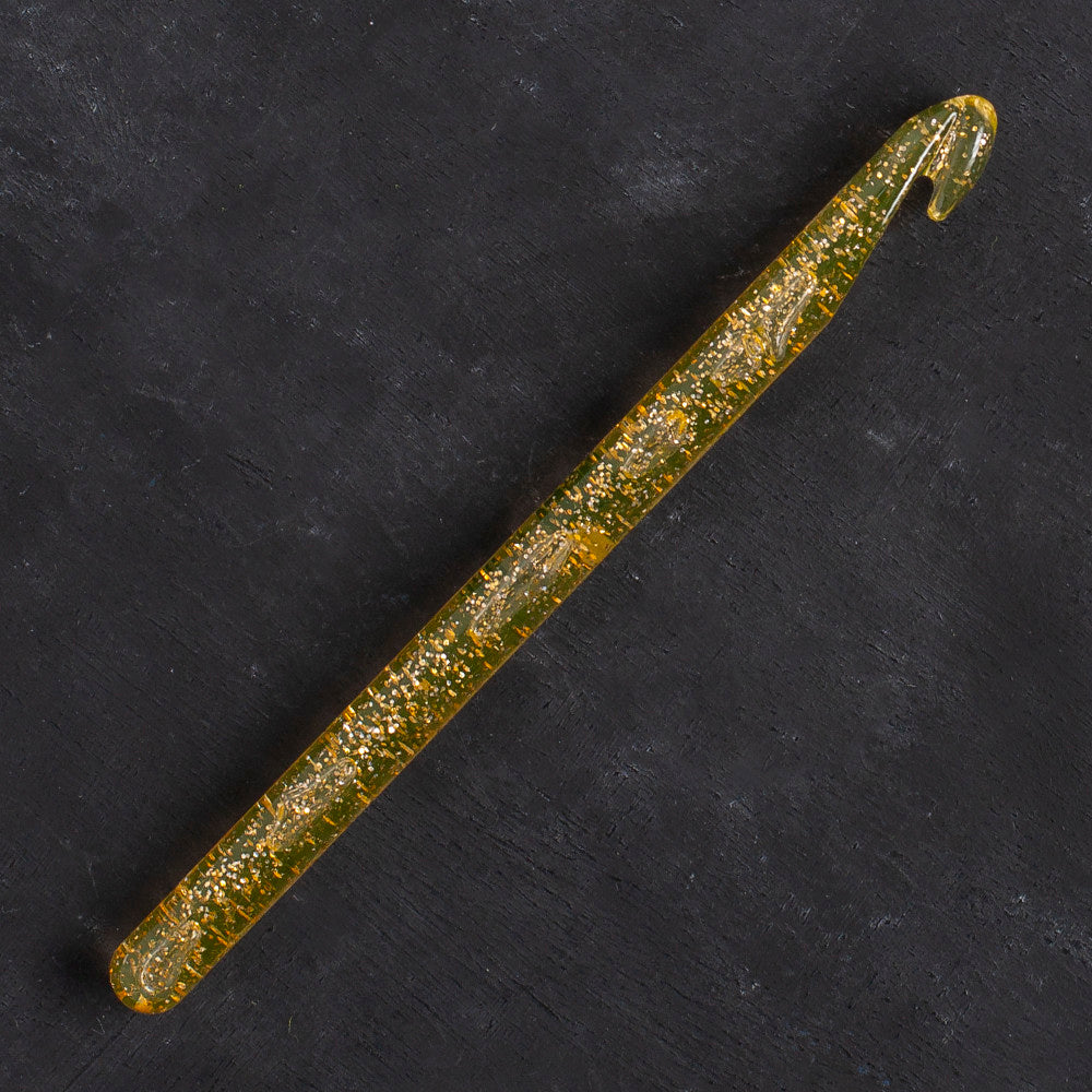 Addi Champagne 10mm 15cm Plastic Crochet Hook - 445-7