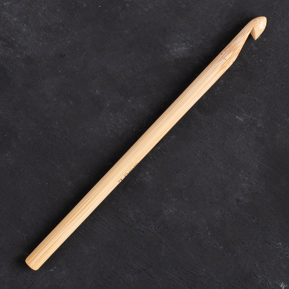 Addi 7mm 15cm Bamboo Crochet Hook - 545-7