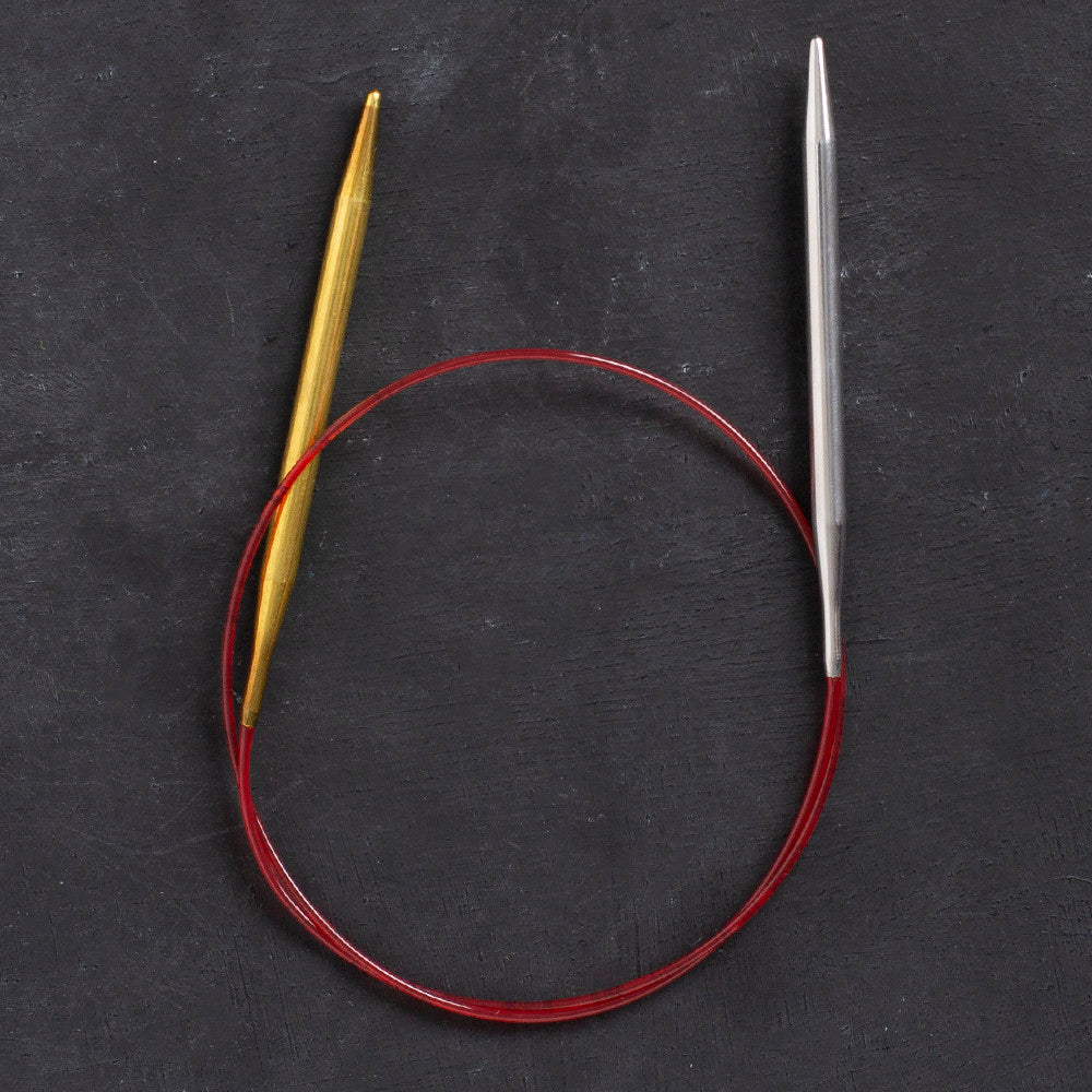 Addi Addilinos 5mm 60cm Short Tips Circular Knitting Needles - 106-7