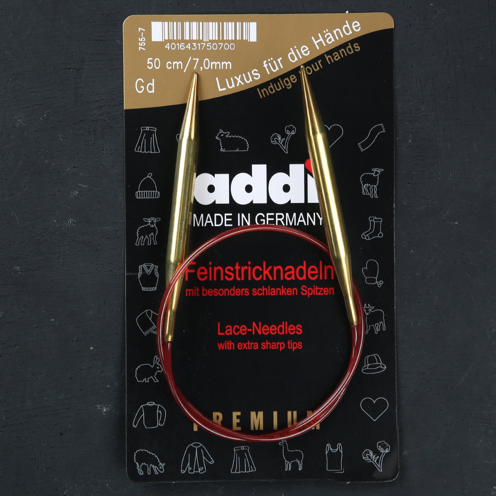 Addi Lace 7.0mm 50 cm Circular Knitting Needle - 755-7