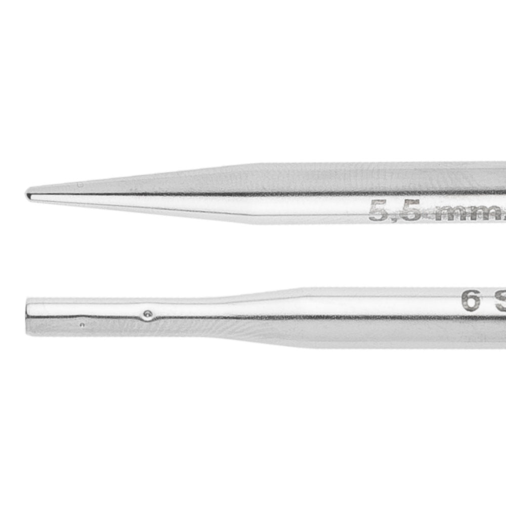 Addi Click Lace Short 5.5 mm Knitting Needle Tips - 756-2