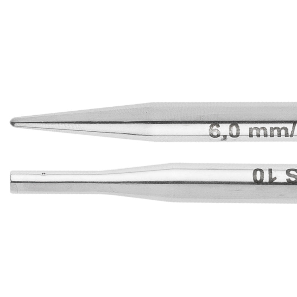 Addi Click Lace Short 6.0 mm Knitting Needle Tips - 756-2