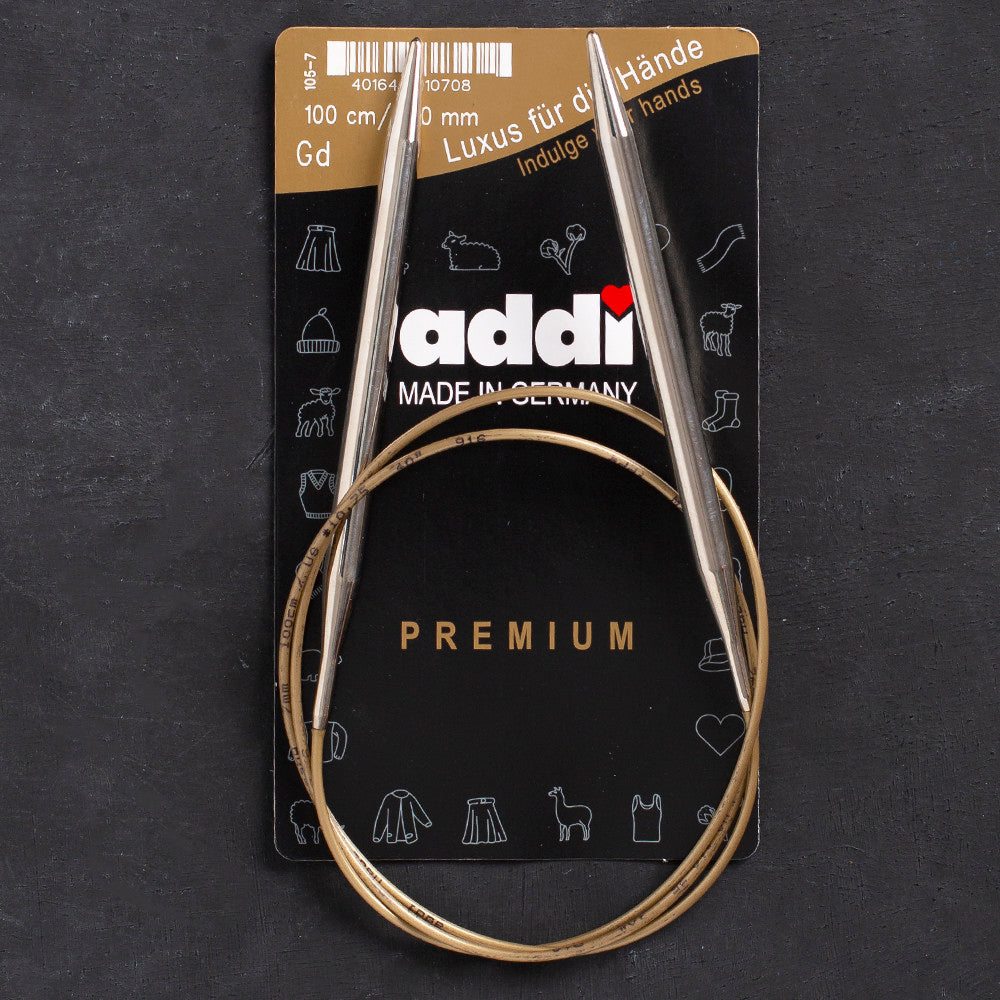 Addi 7mm 100cm Circular Knitting Needles - 105-7