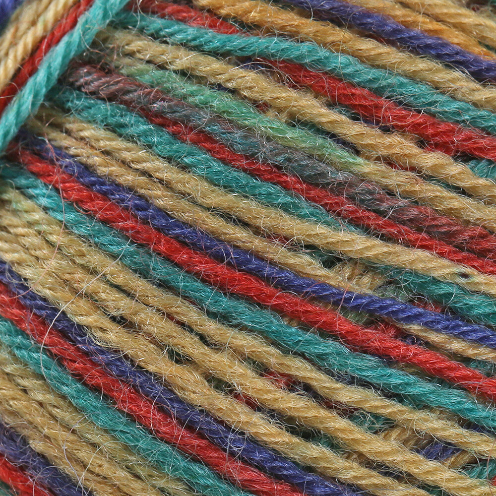 Createlli 4 Skeins Socks Yarn, Variegated - 002