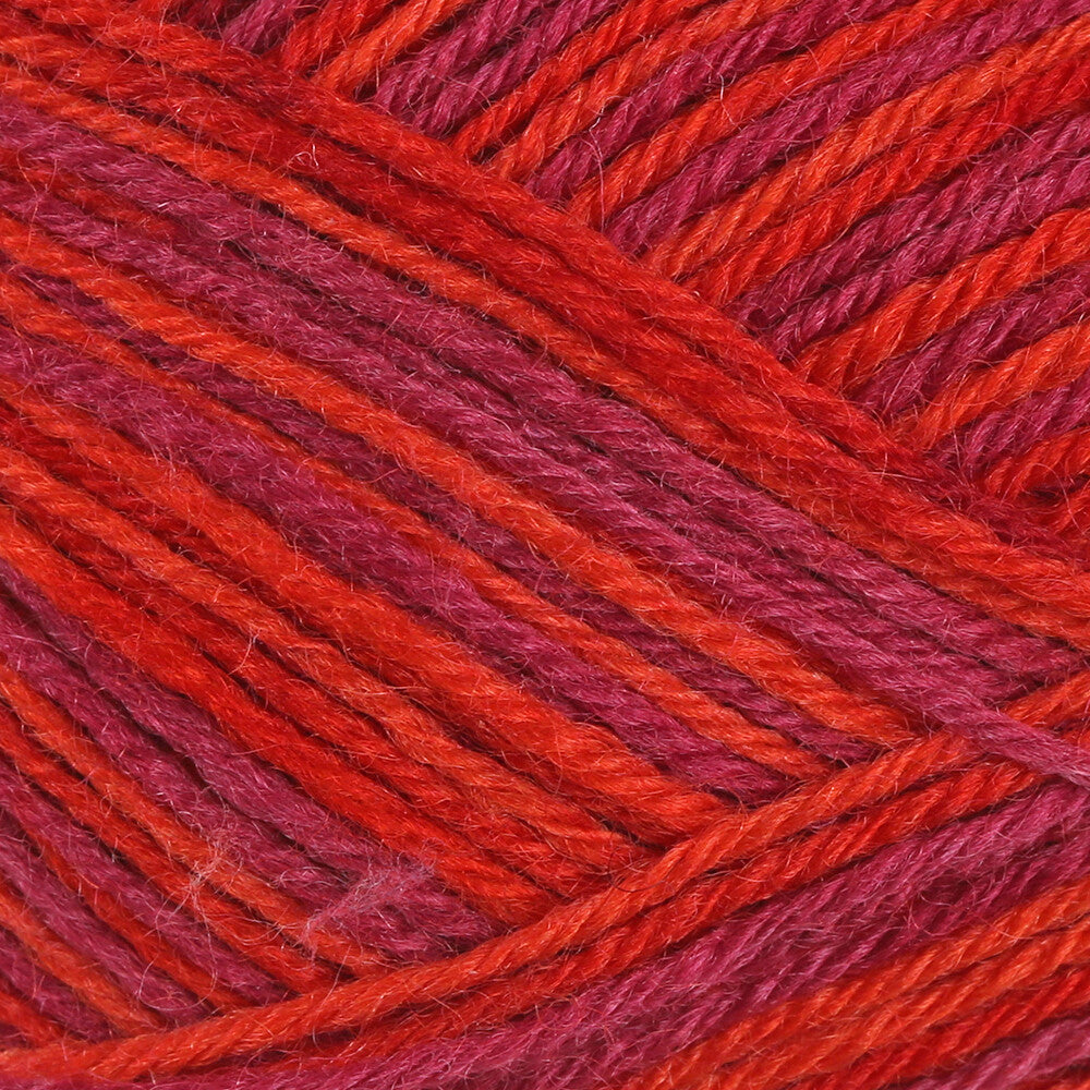 Createlli 4 Skeins Socks Yarn, Variegated - 353