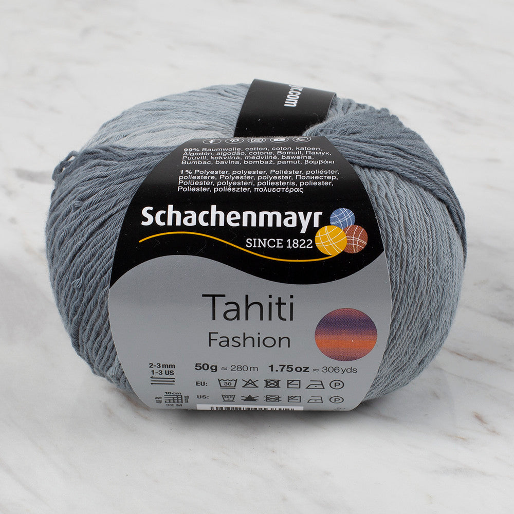 Schachenmayr Fashion Tahiti 50 gr Knitting Yarn, Variegated - 9811776 - 07614
