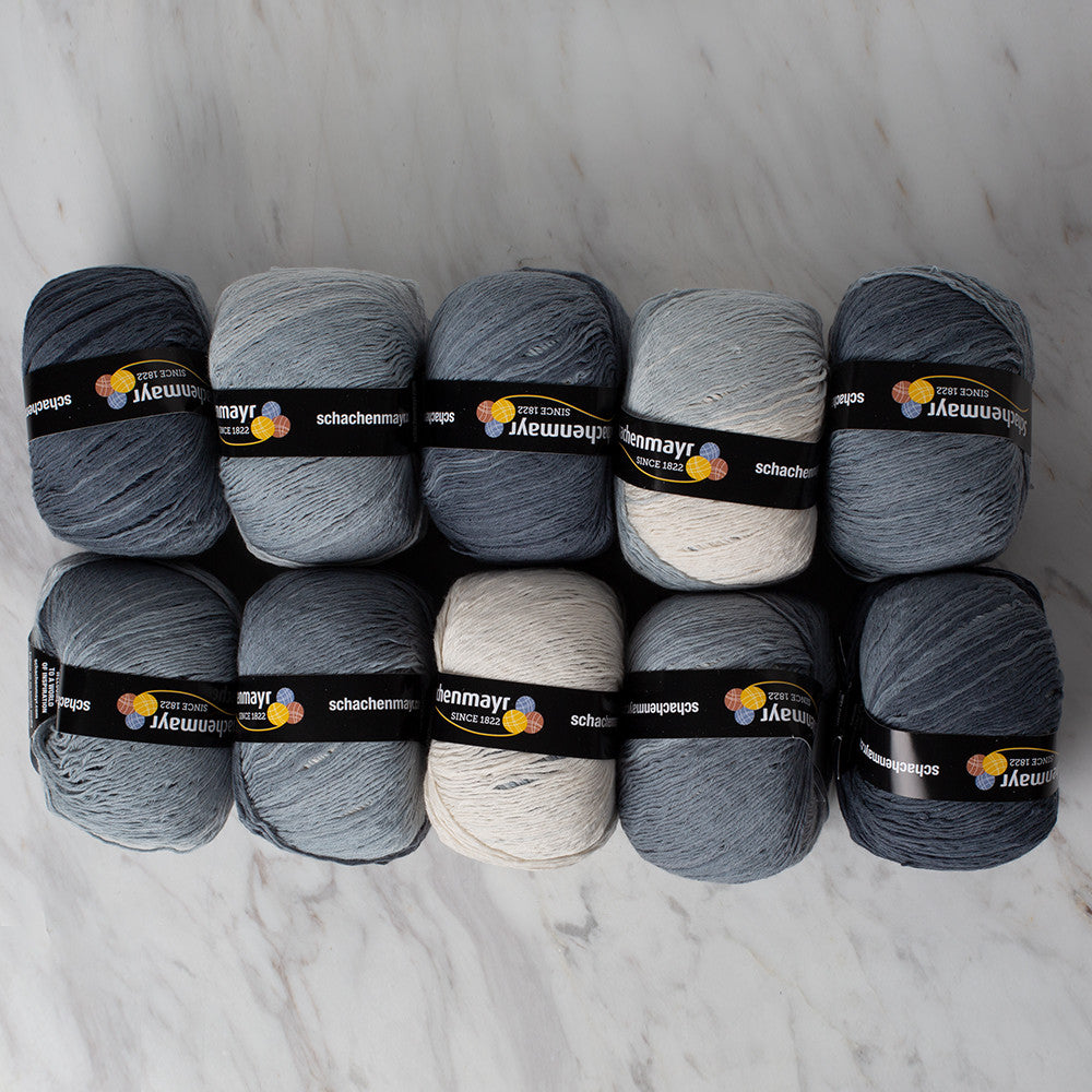 Schachenmayr Fashion Tahiti 50 gr Knitting Yarn, Variegated - 9811776 - 07614