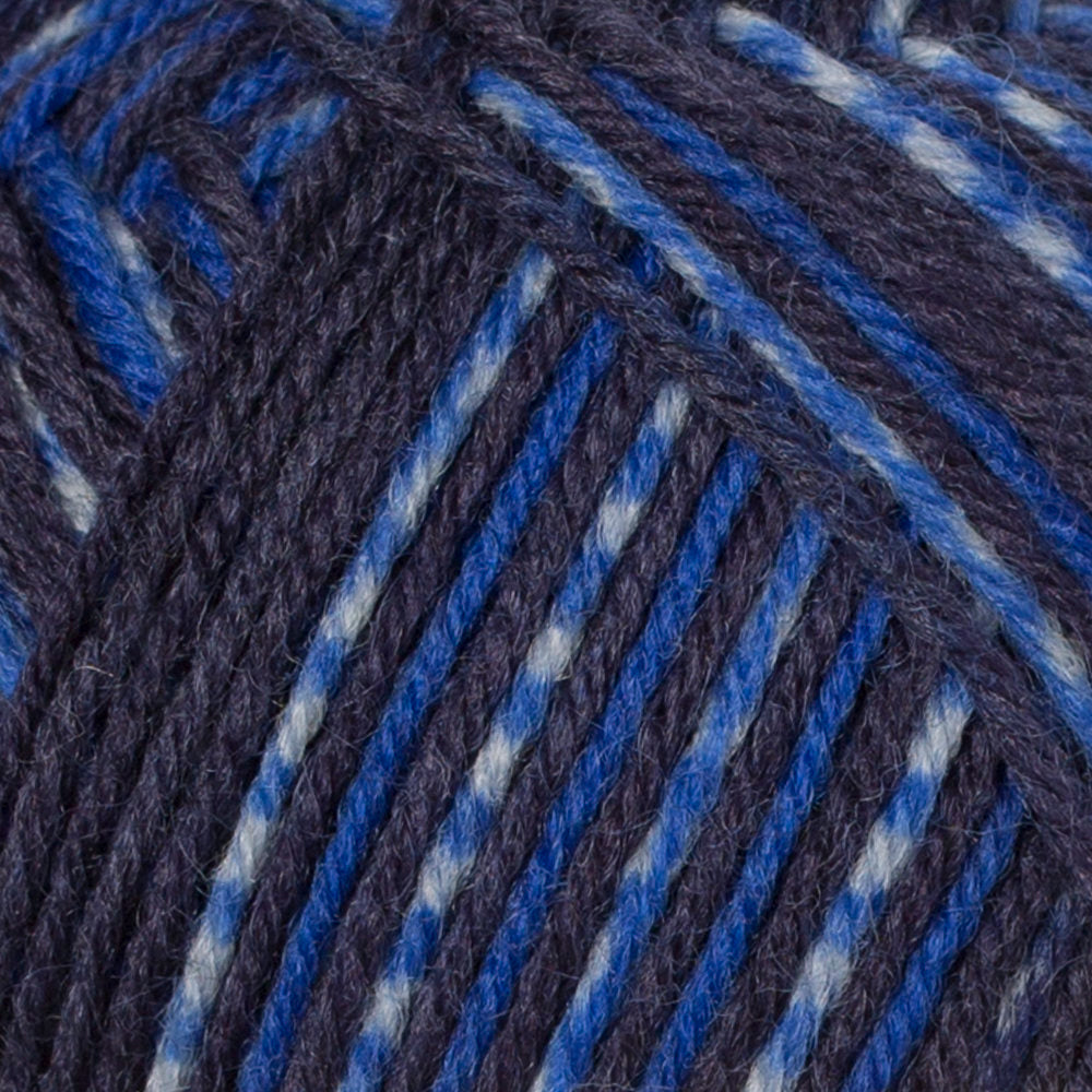 Schachenmayr Regia 4-Ply 50gr Color Sock Yarn, Multi Blue - 9801281-02265
