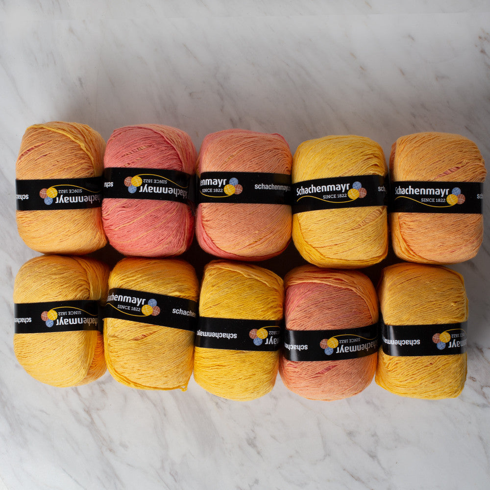 Schachenmayr Fashion Tahiti 50 gr Knitting Yarn, Variegated - 9811776 - 07606