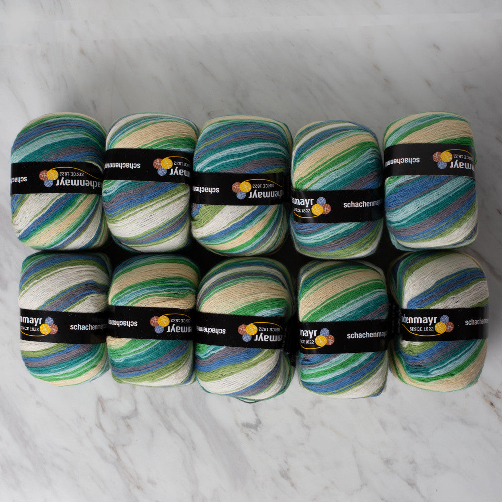Schachenmayr Fashion Tahiti 50 gr Knitting Yarn, Variegated - 9811776 - 07616