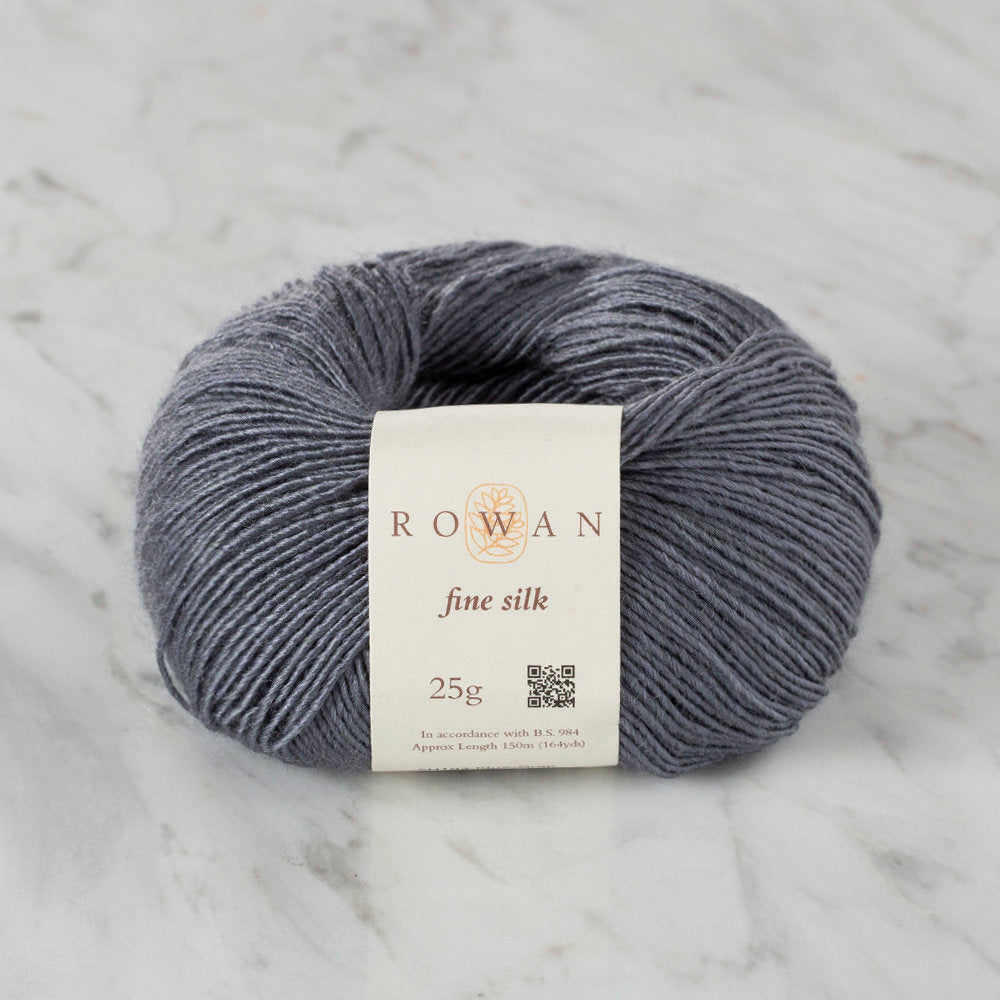 Rowan Fine Silk 25g Yarn, Blue Grey - SH103