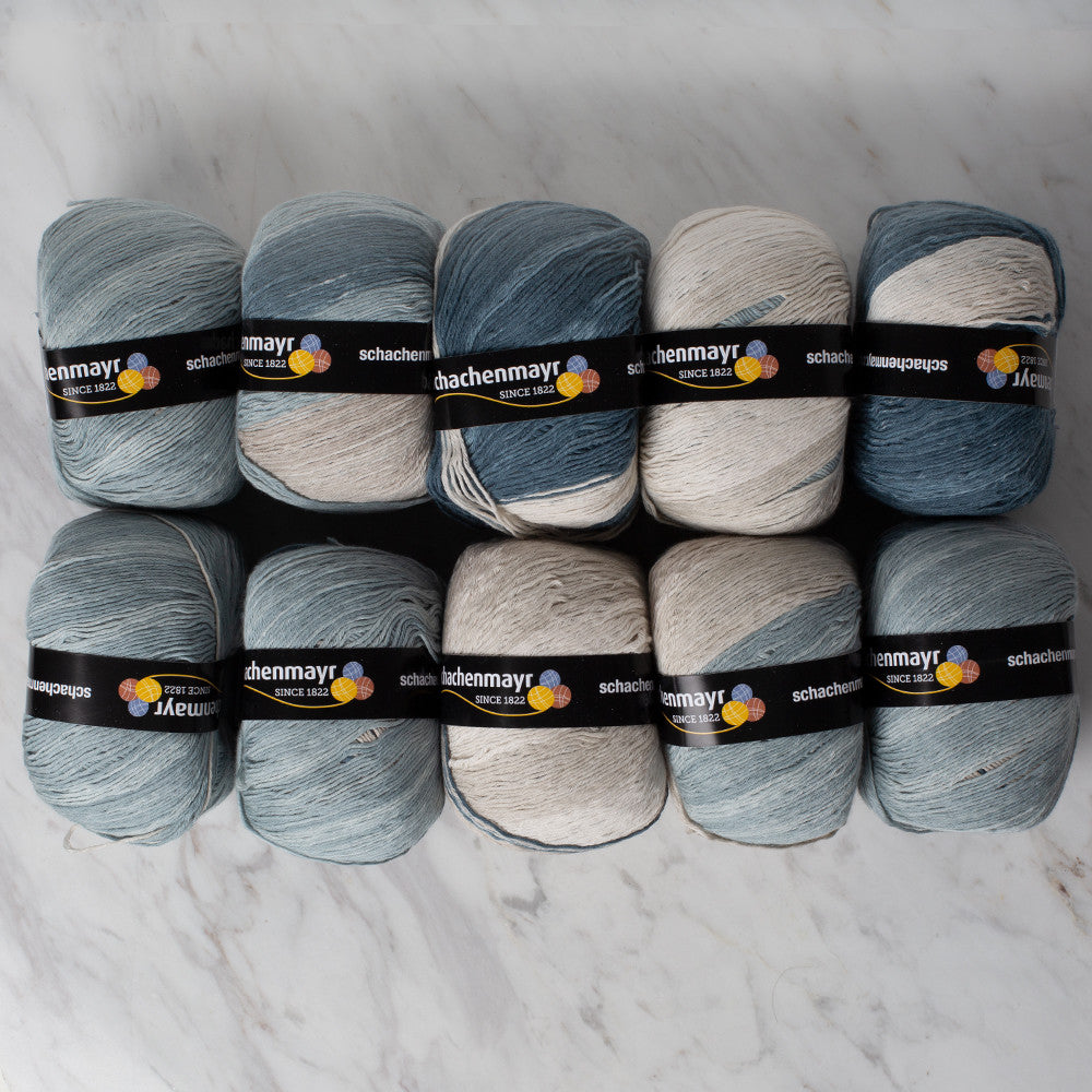 Schachenmayr Fashion Tahiti 50 gr Knitting Yarn, Variegated - 9811776 - 07688